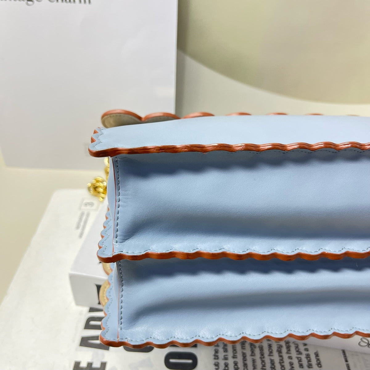 Fendi - Kan I - Leather - Blue - (Medium)
