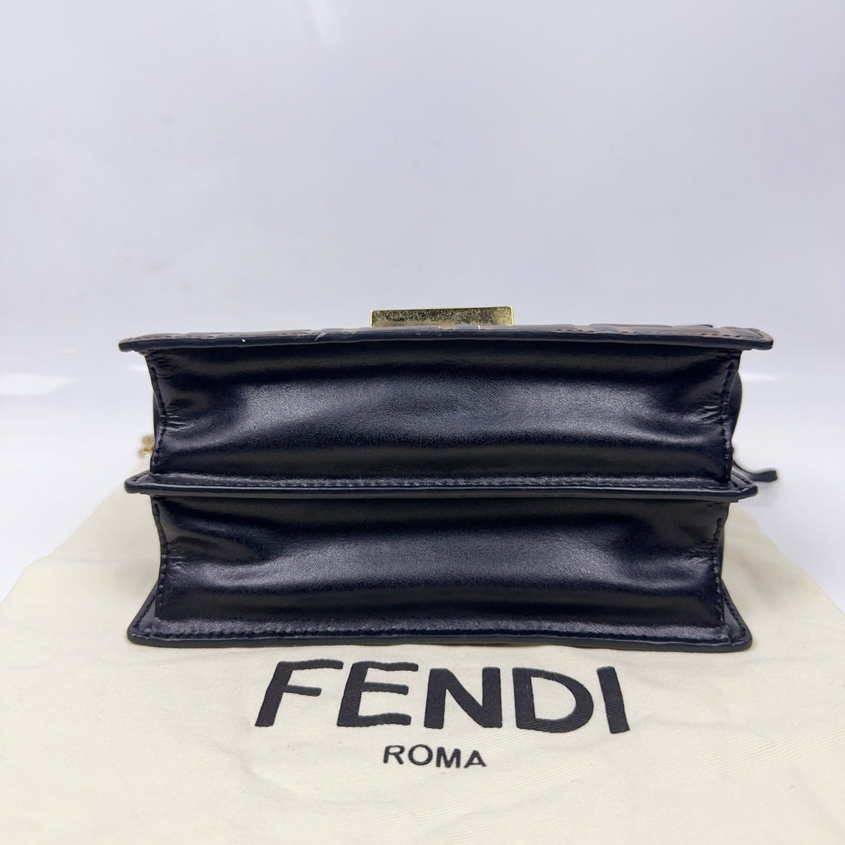 Fendi - Kan I - Leather - Brown - (mini)