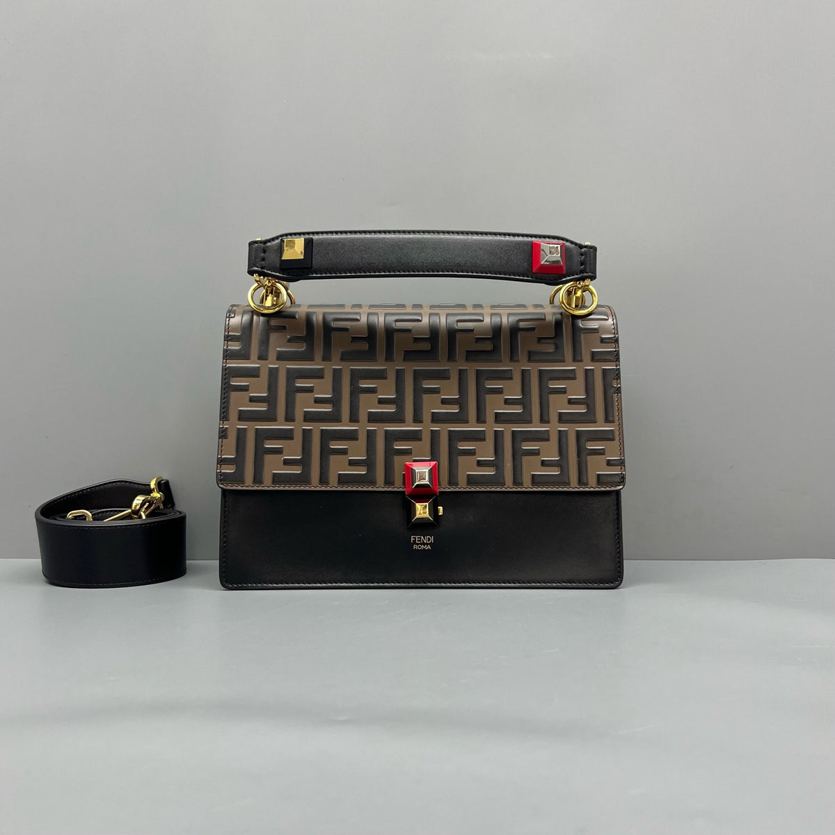 Fendi - Kan I - Leather - Multicolour - (Small)