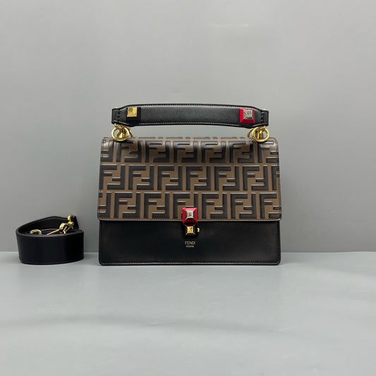 Fendi - Kan I - Leather - Multicolour - (Small)