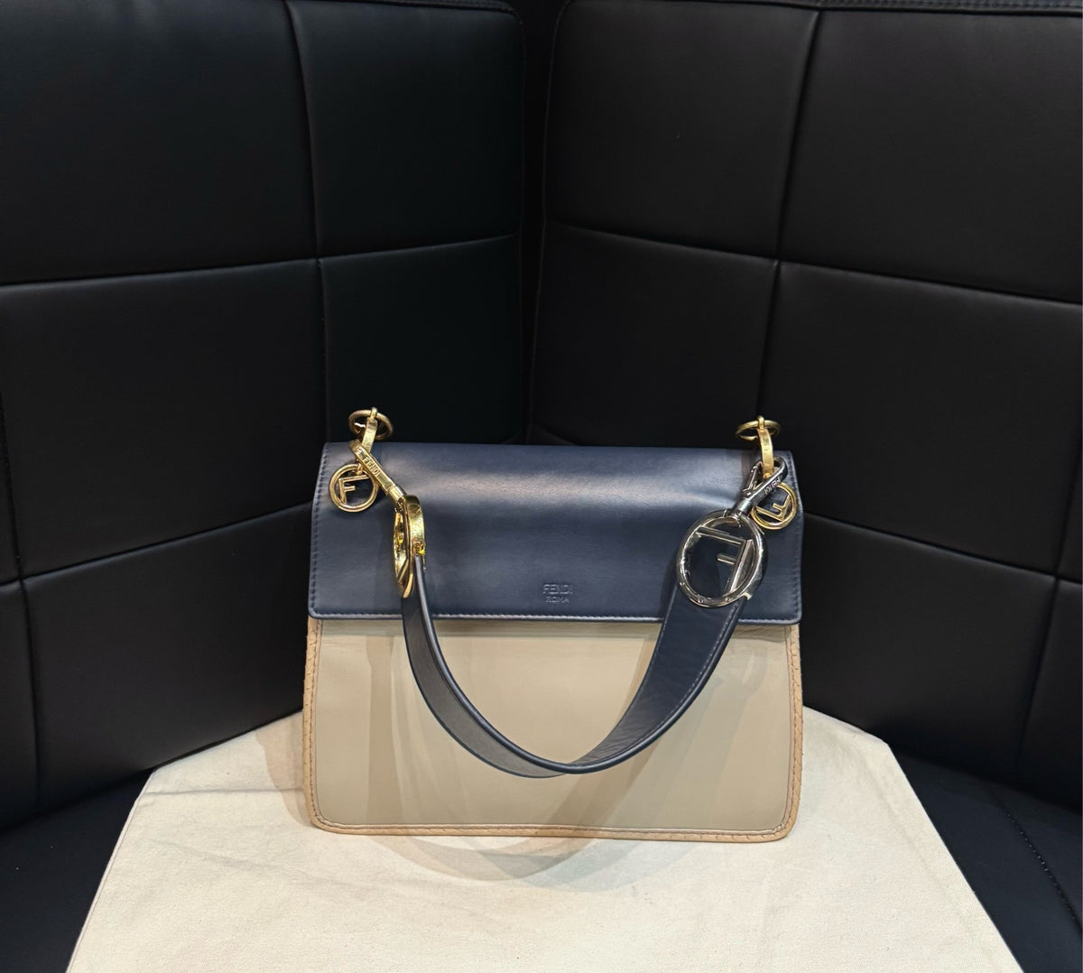 Fendi - Kan I - Leather - Multicolour - (small)