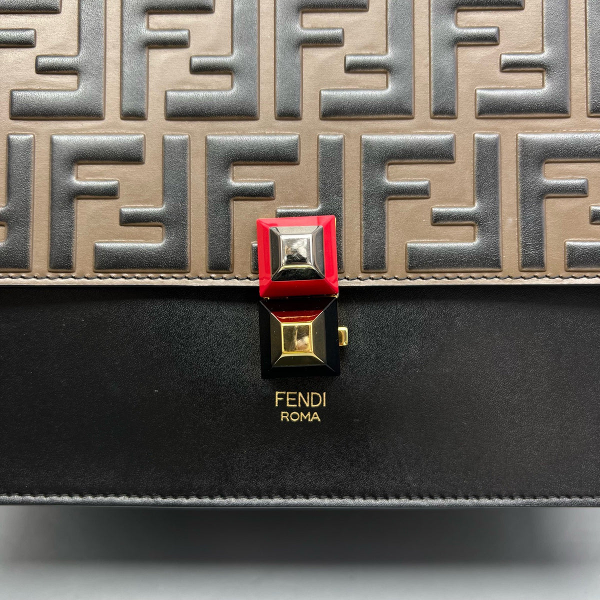 Fendi - Kan I - Leather - Multicolour - (Small)