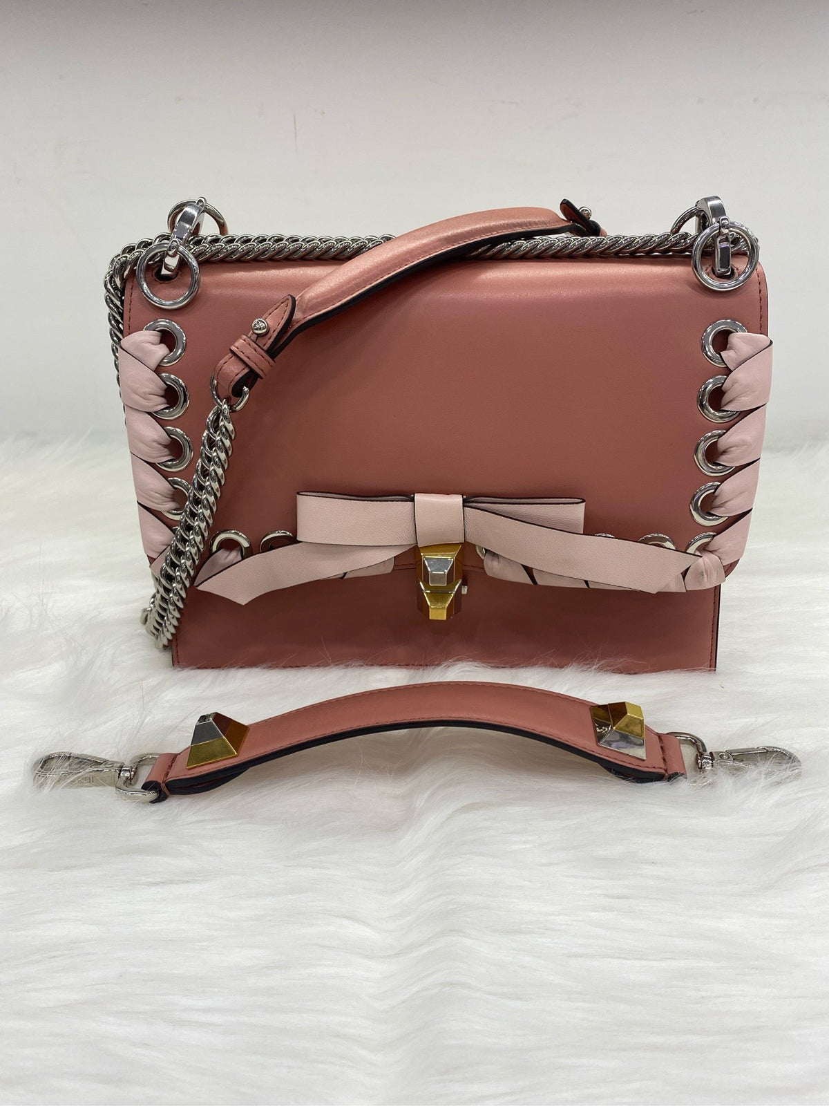 Fendi - Kan I - Leather - Pink