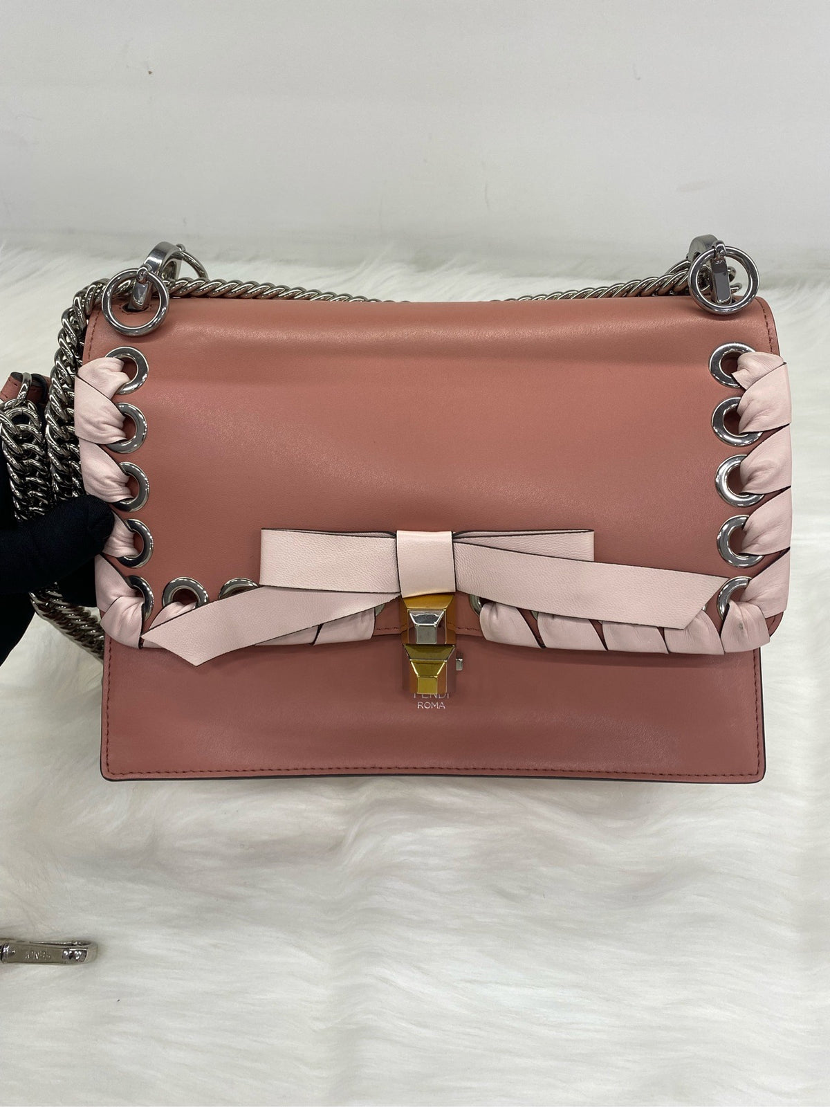 Fendi - Kan I - Leather - Pink