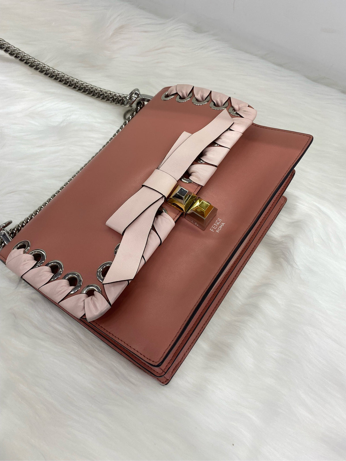Fendi - Kan I - Leather - Pink