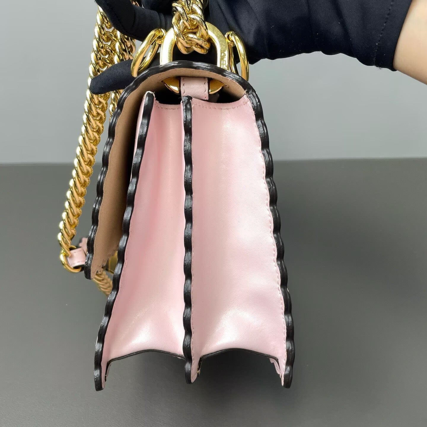 Fendi - KAN I - Leather - Pink - (mini)