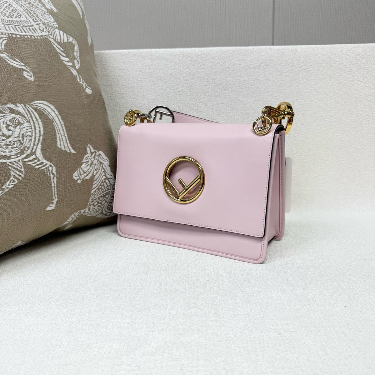 Fendi - Kan I - Leather - Pink - (small)