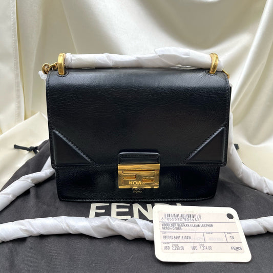 Fendi - Kan U Small - Leather - Black - (small)