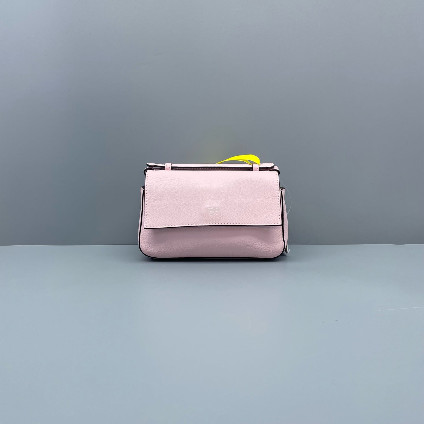 Fendi - Mini Baguette with Double-Sided Multicolored Studs - Leather - Pink - (mini)