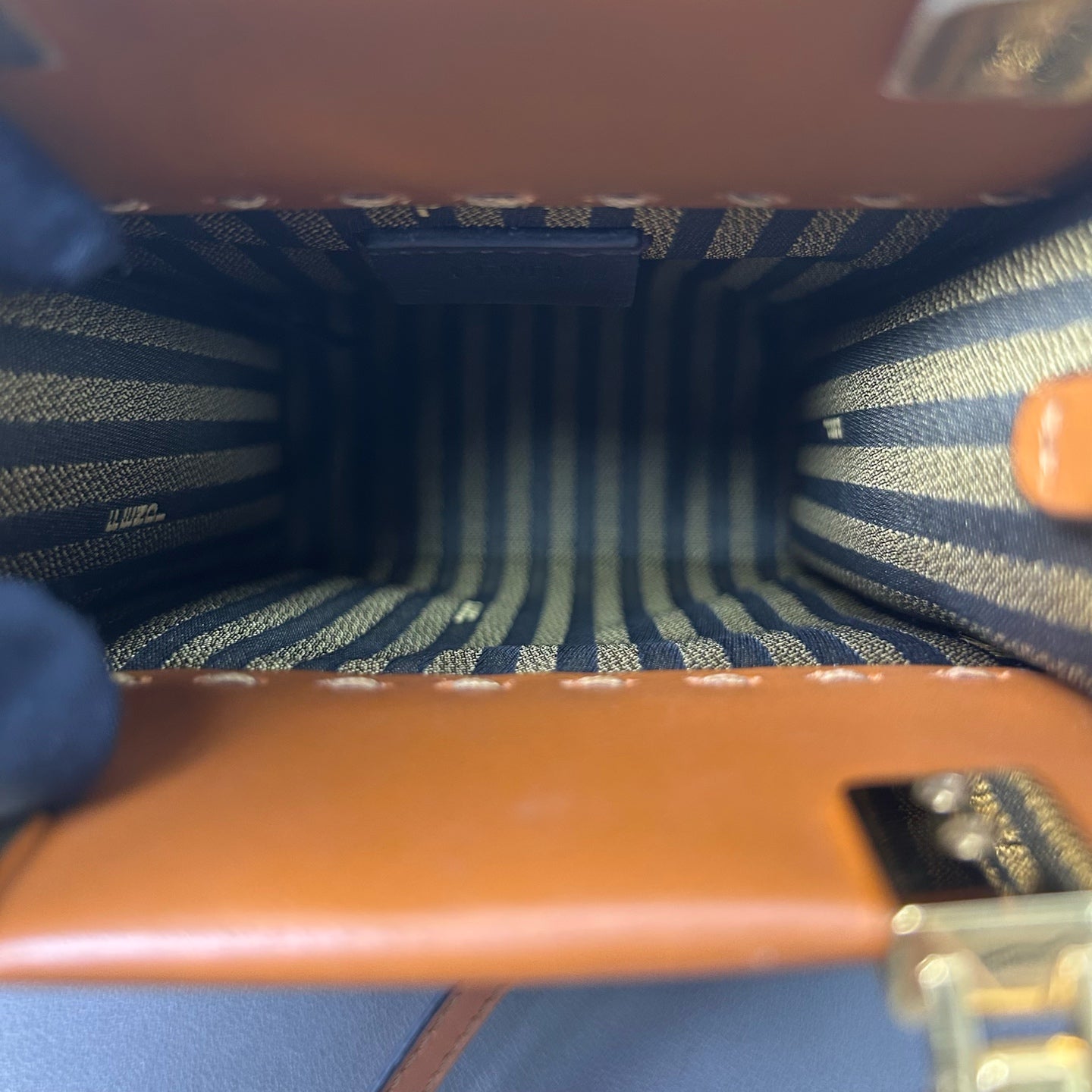Fendi - Mini Sunshine Tote - Leather - Brown - (mini)