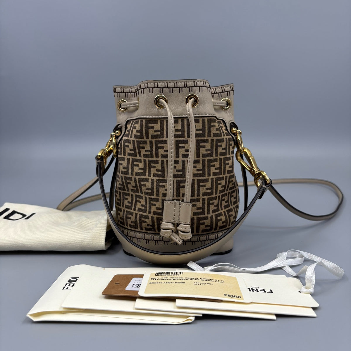 Fendi - Mon Tresor - Cloth - Beige - (mini)