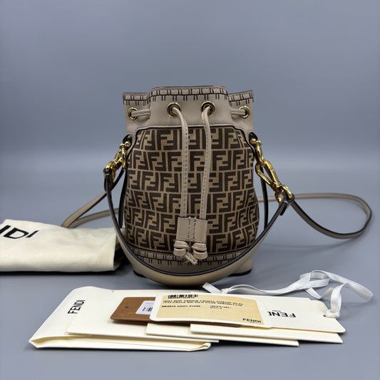 Fendi - Mon Tresor - Cloth - Beige - (mini)