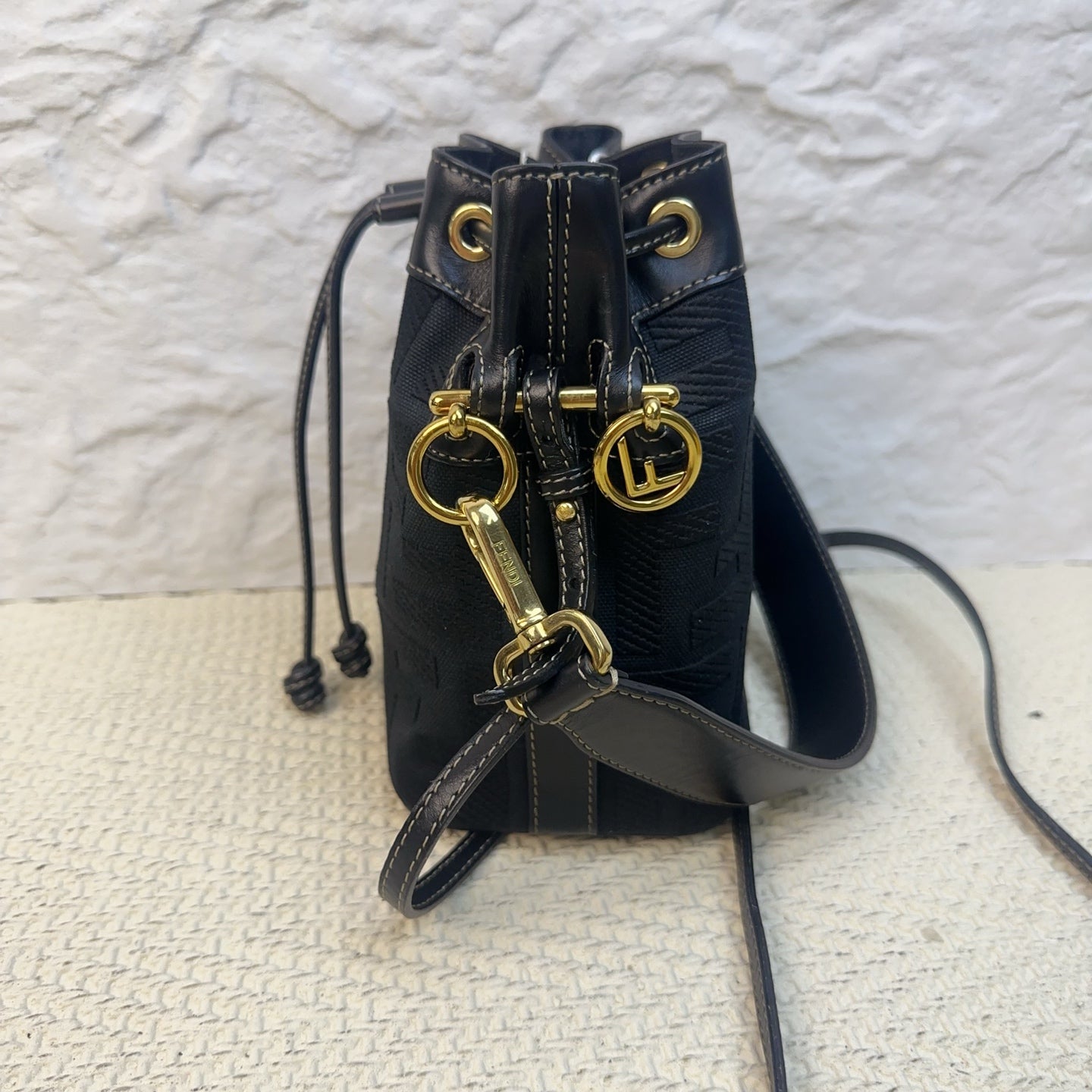 Fendi - Mon Tresor - Cloth - Black - (mini)