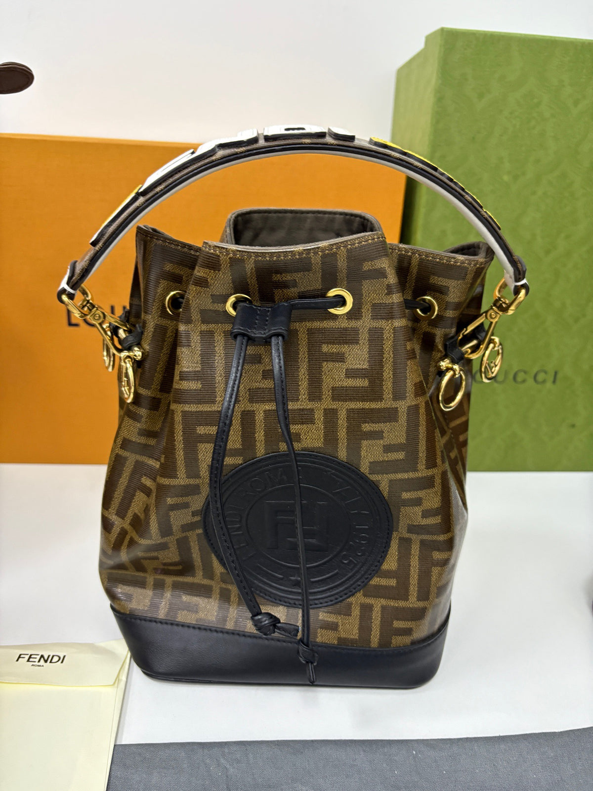 Fendi - Mon Tresor - Cloth - Brown - (small)