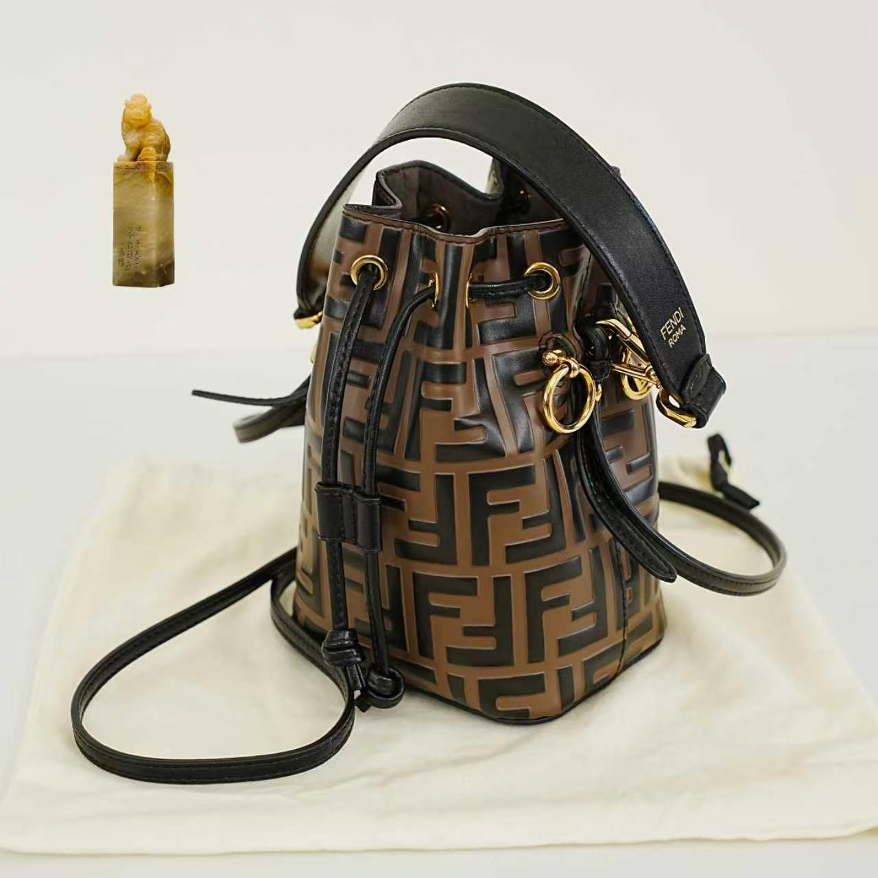 Fendi - Mon Tresor - Leather - Brown - (mini)