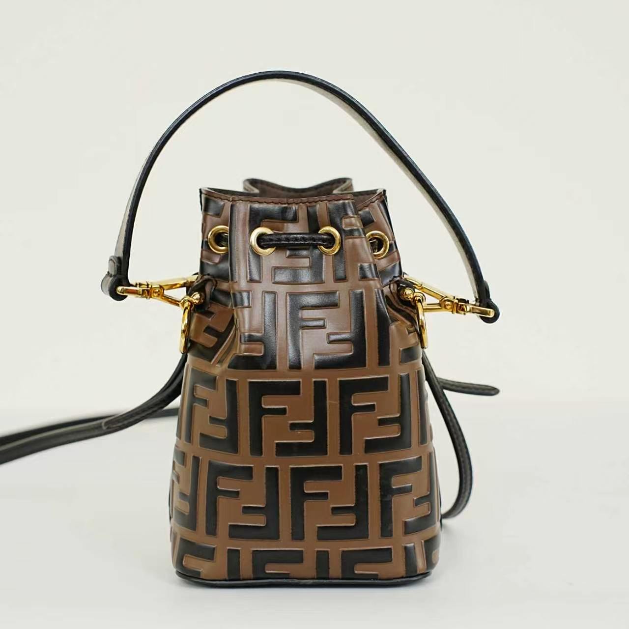 Fendi - Mon Tresor - Leather - Brown - (mini)