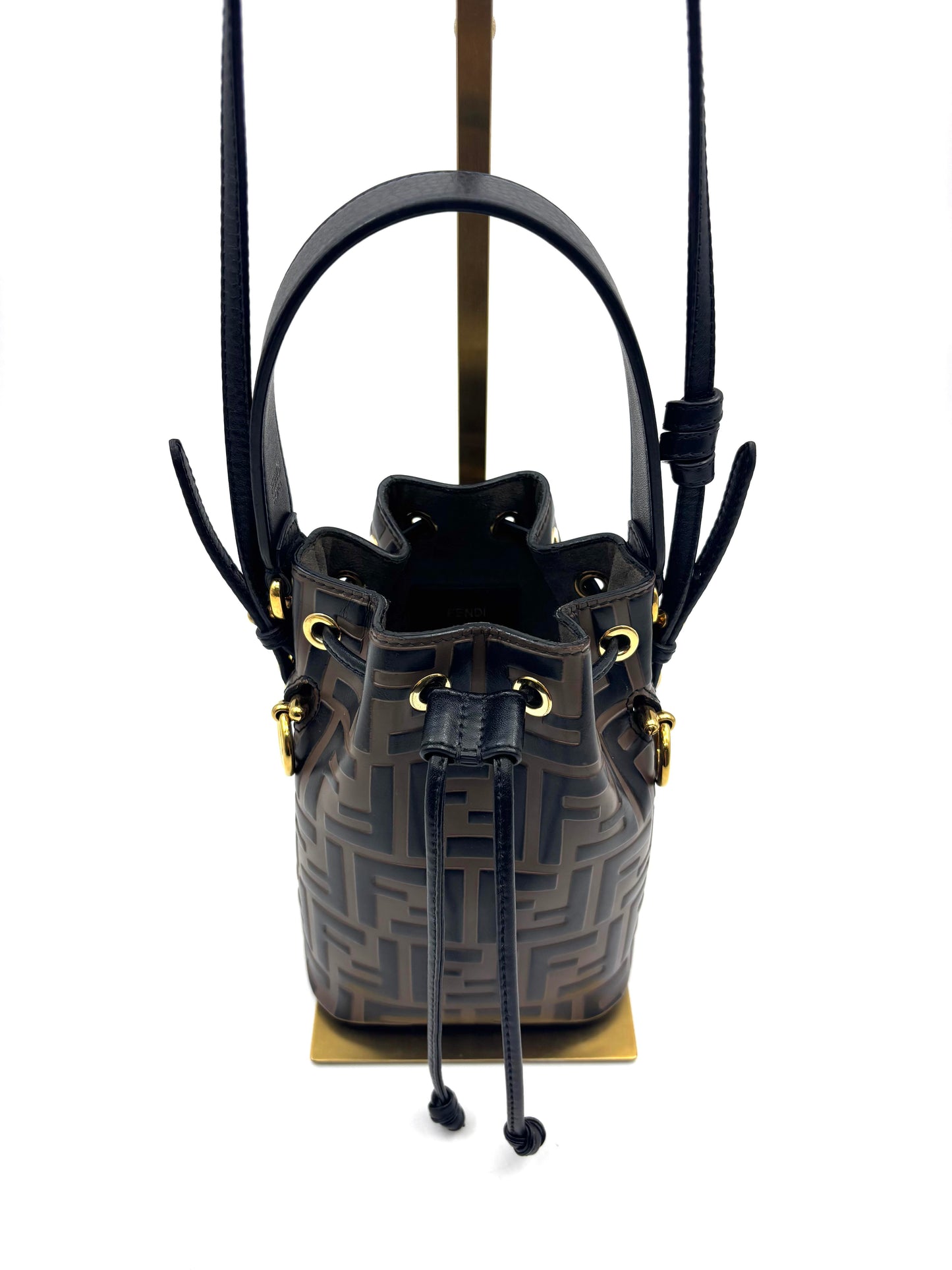 Fendi - Mon Tresor - Leather - Brown - (mini)