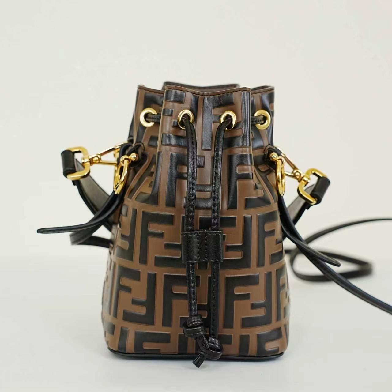 Fendi - Mon Tresor - Leather - Brown - (mini)