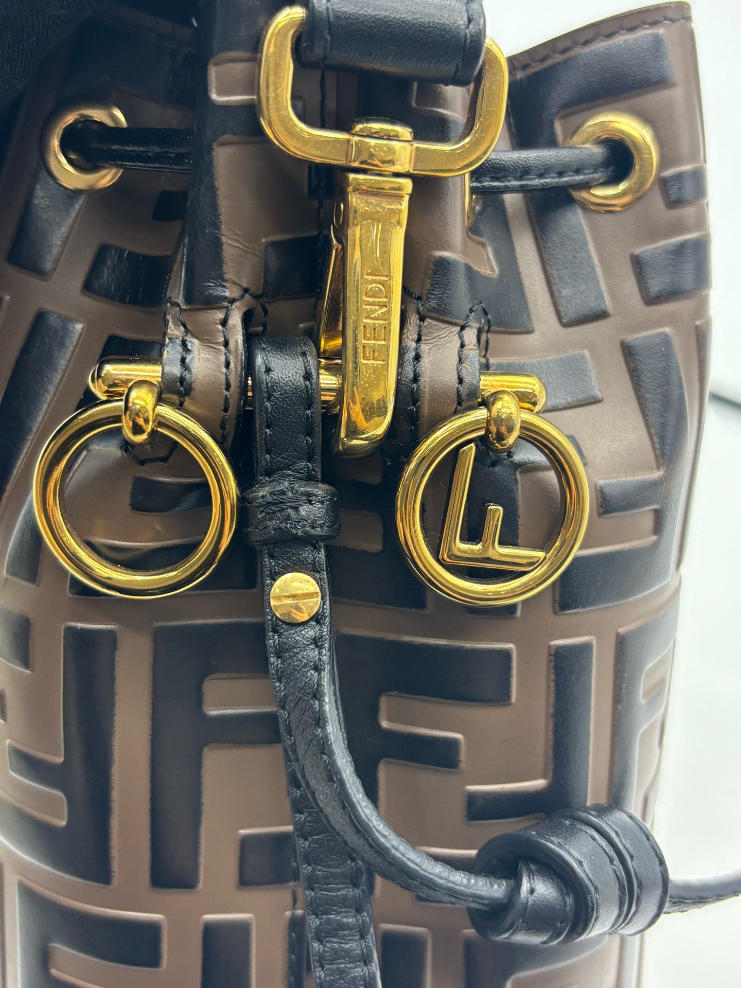 Fendi - Mon Tresor - Leather - Brown - (mini)
