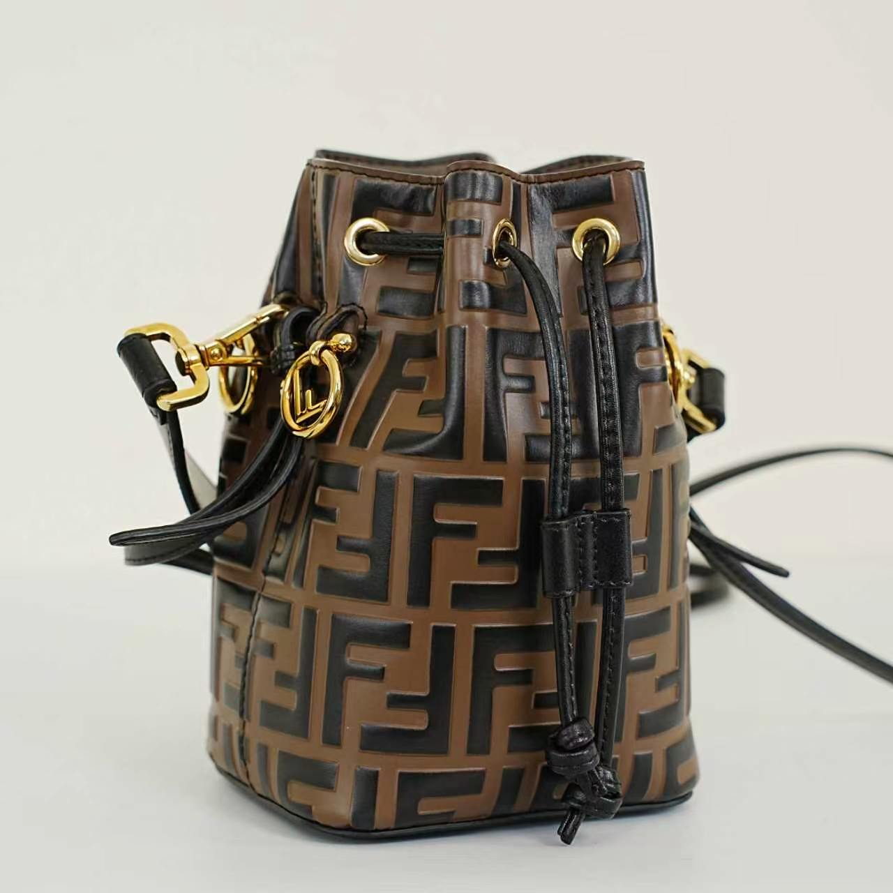 Fendi - Mon Tresor - Leather - Brown - (mini)