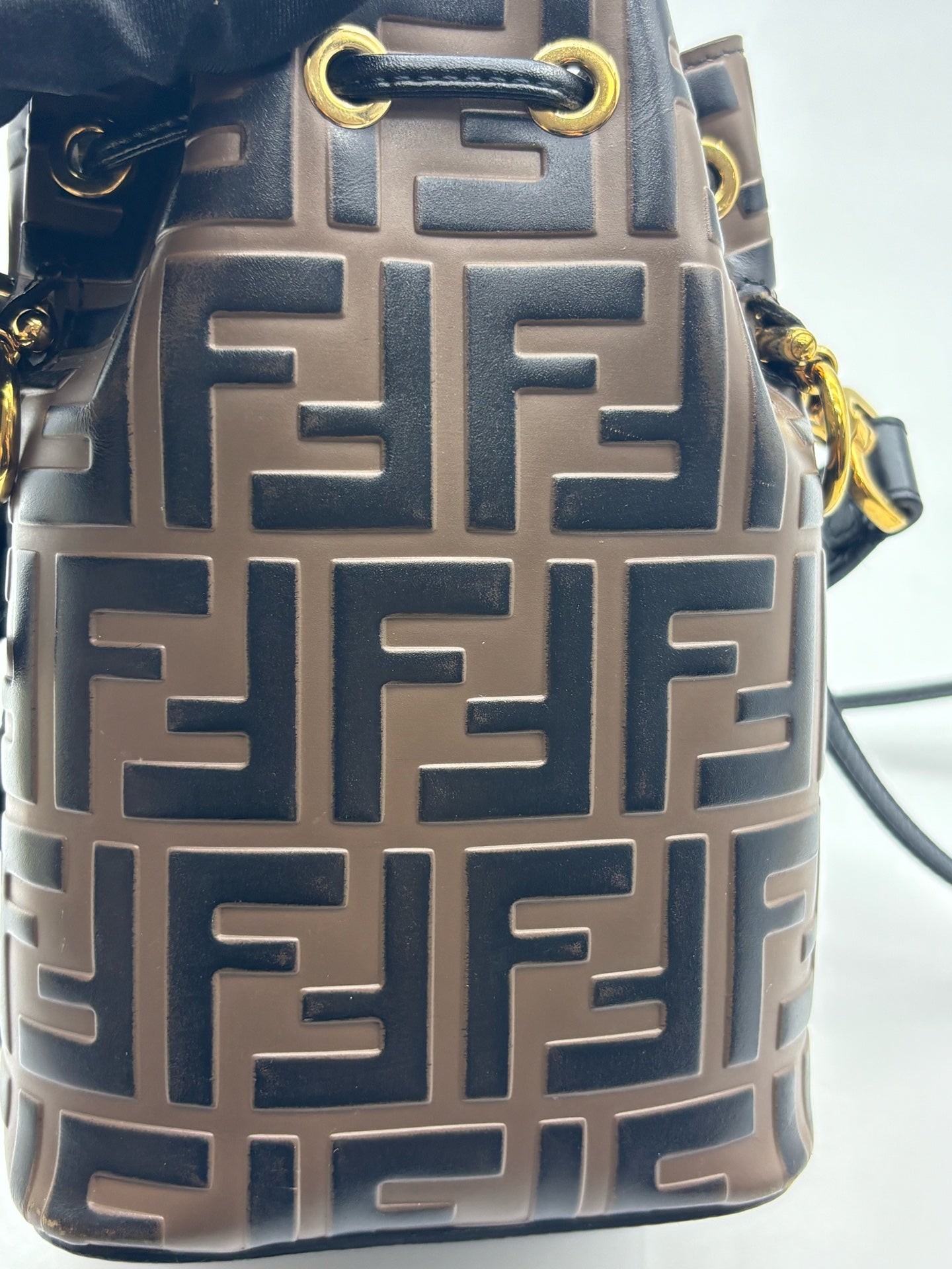 Fendi - Mon Tresor - Leather - Brown - (mini)