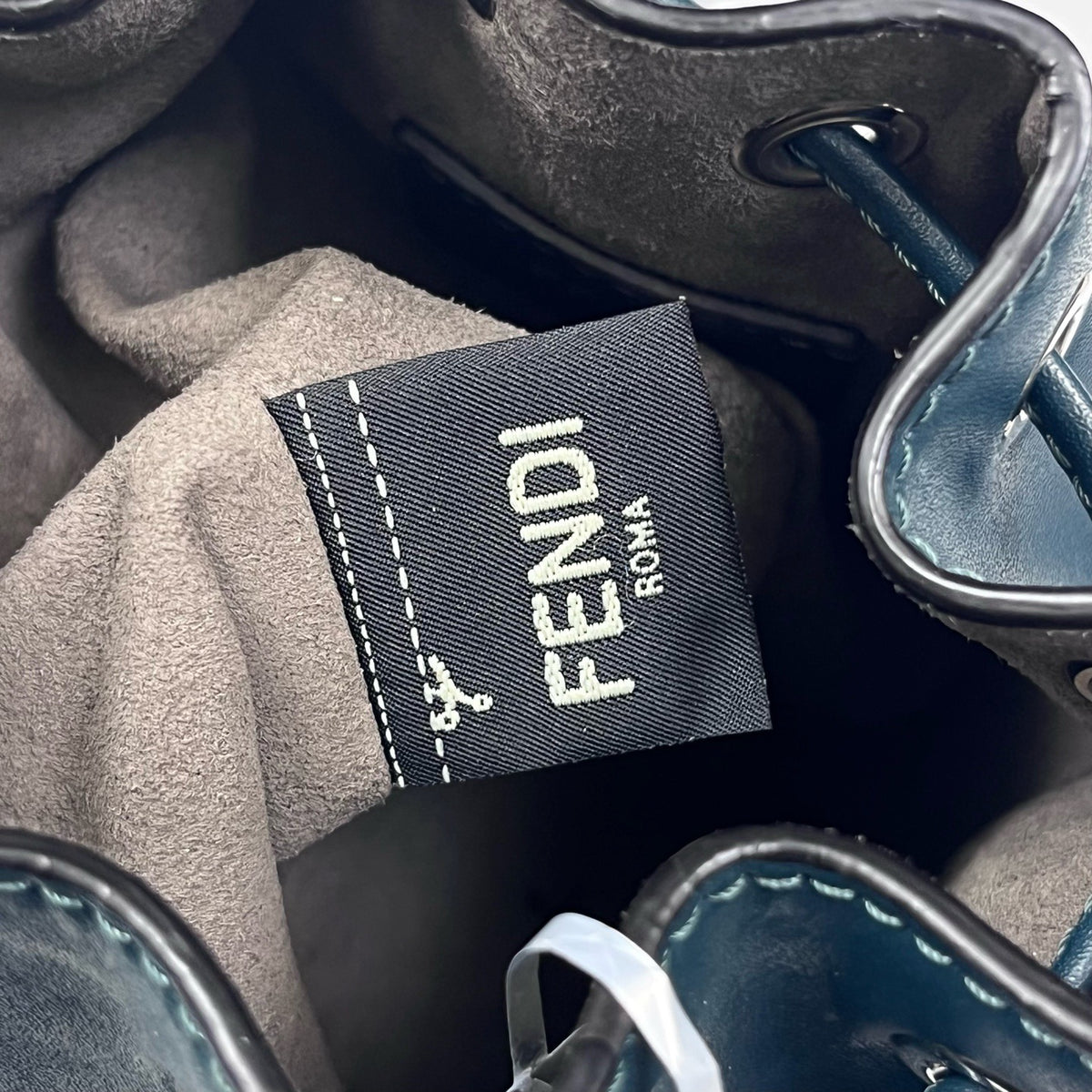 Fendi - Mon Tresor Mini - Leather - Blue - (mini)
