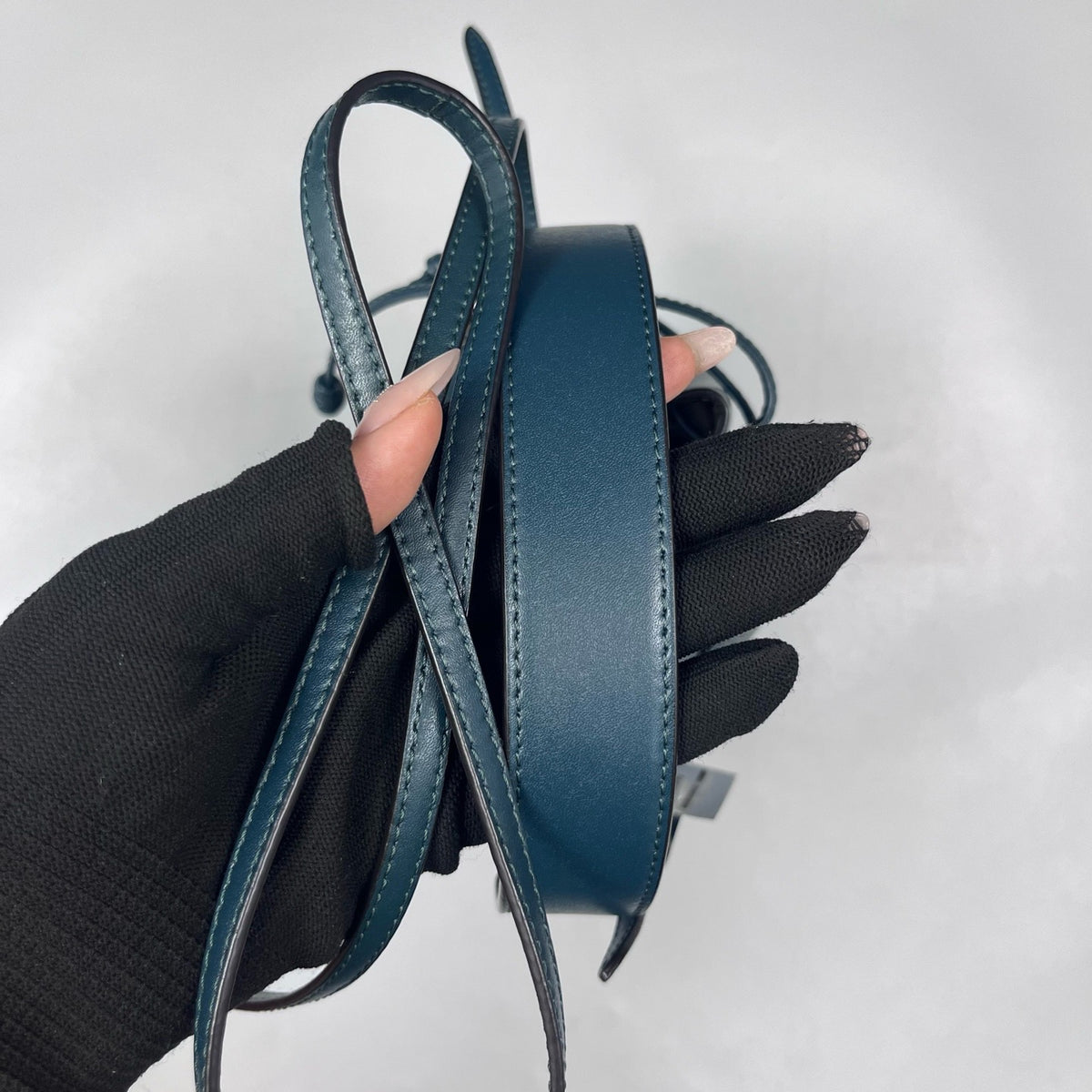 Fendi - Mon Tresor Mini - Leather - Blue - (mini)
