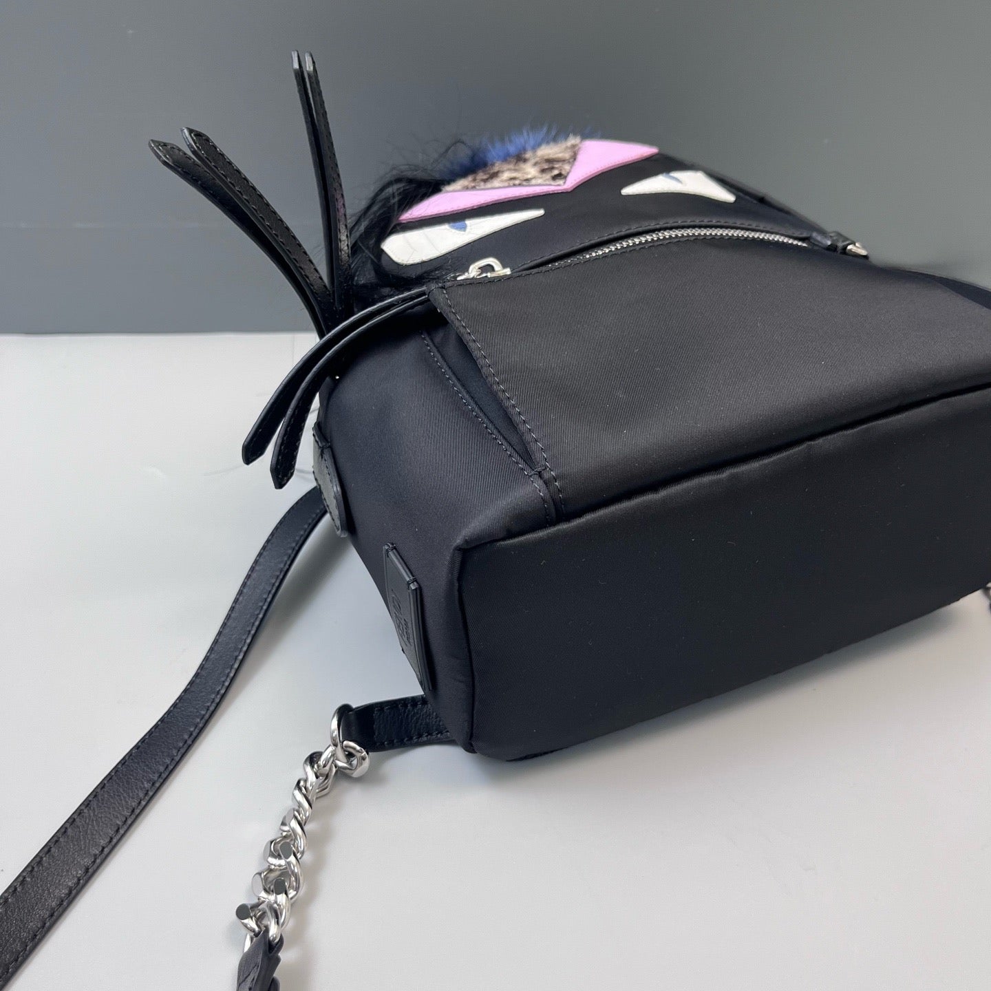 Fendi - Monster Backpack - Nylon - Black - (Small)