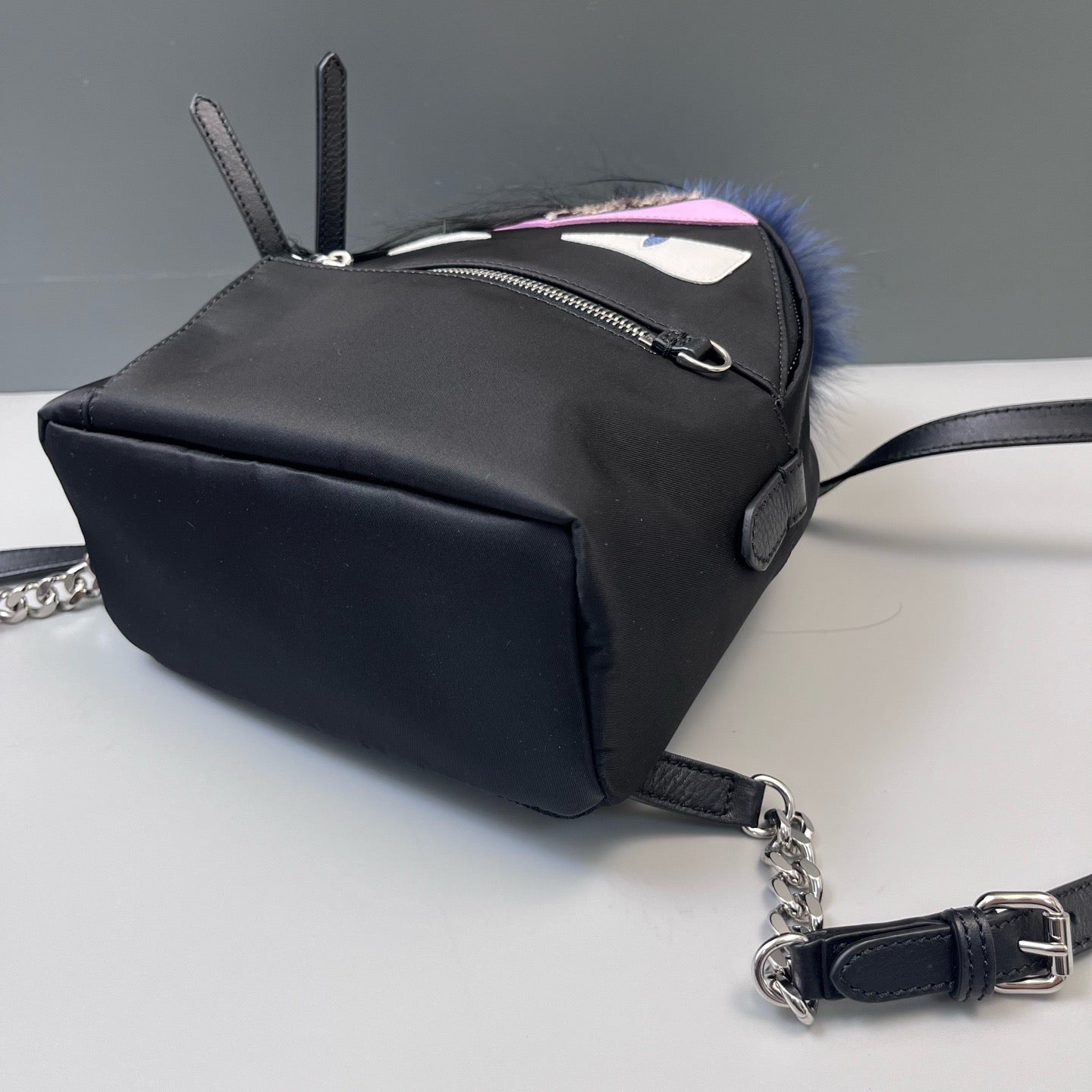 Fendi - Monster Backpack - Nylon - Black - (Small)