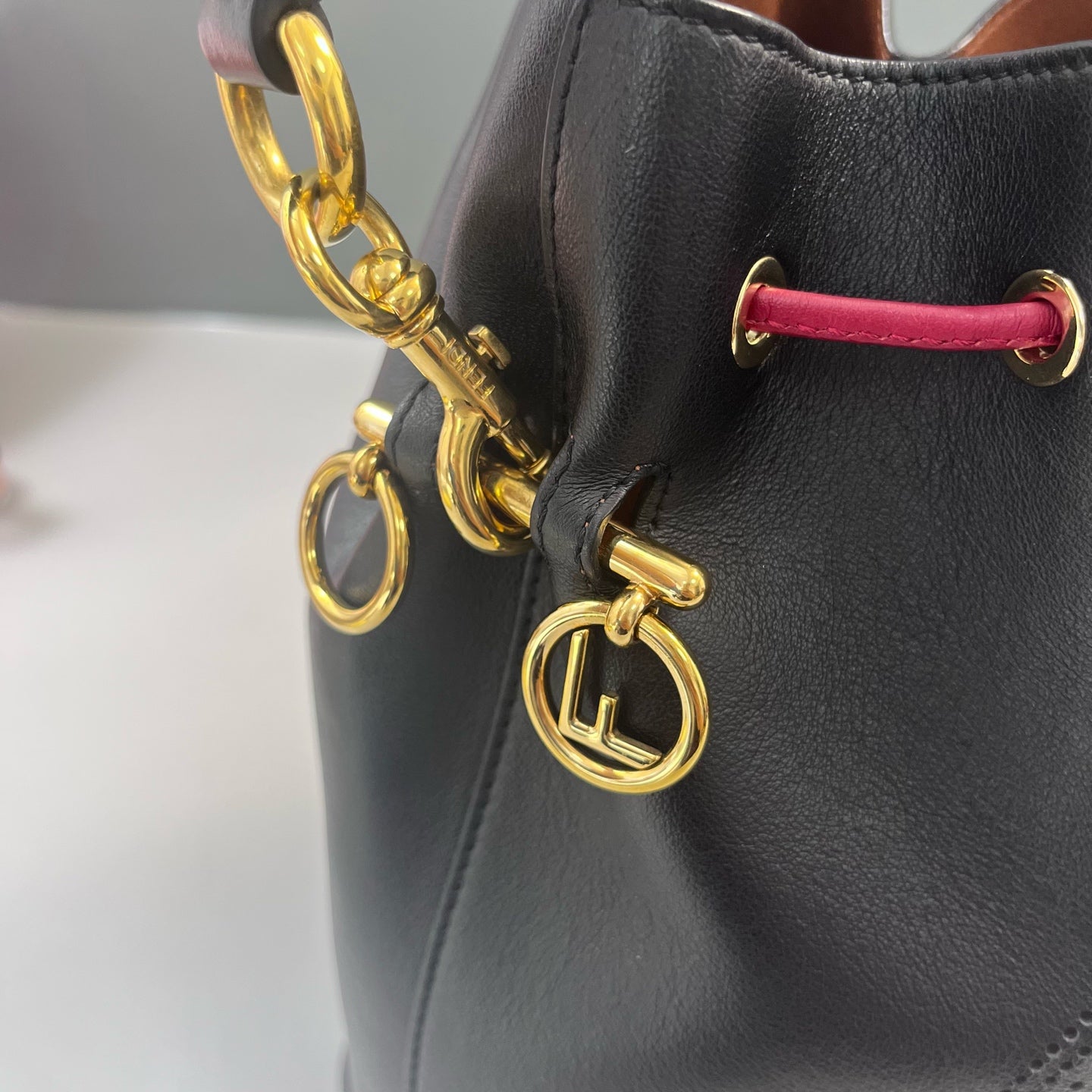 Fendi - Montresor - Leather - Black - (small)
