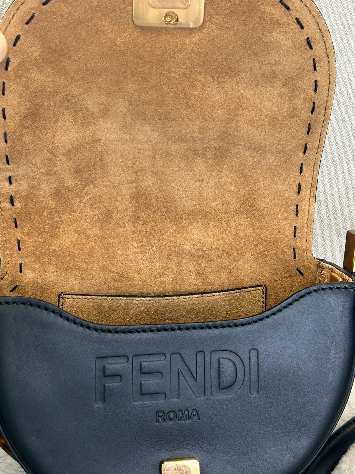 Fendi - Moonlight - Leather - Black - (small)