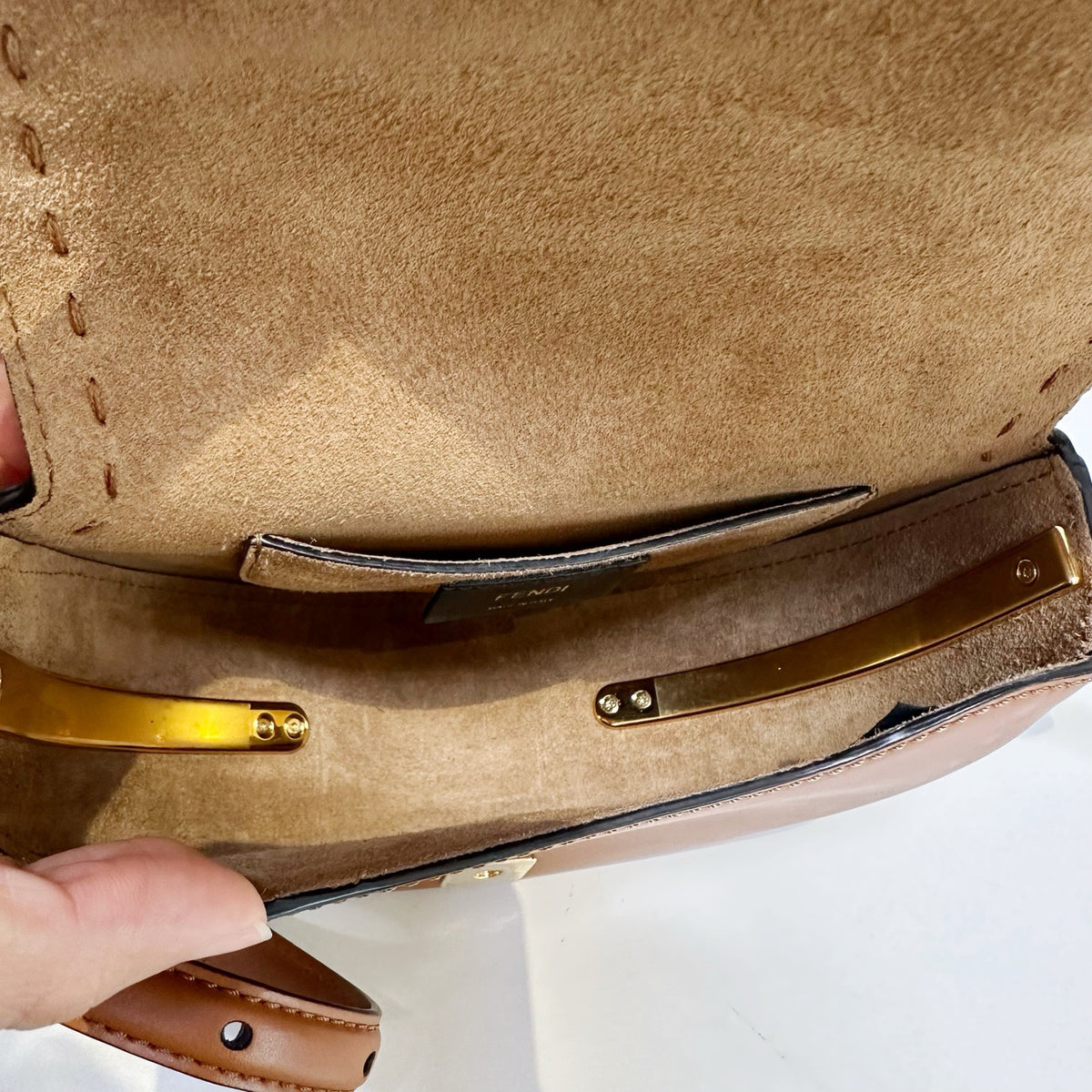 Fendi - Moonlight Small - Leather - Camel - (Small)