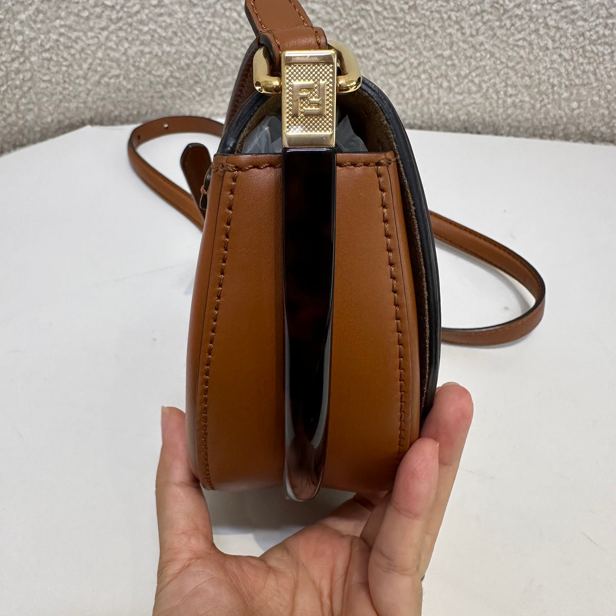 Fendi - Moonlight Small - Leather - Camel - (Small)
