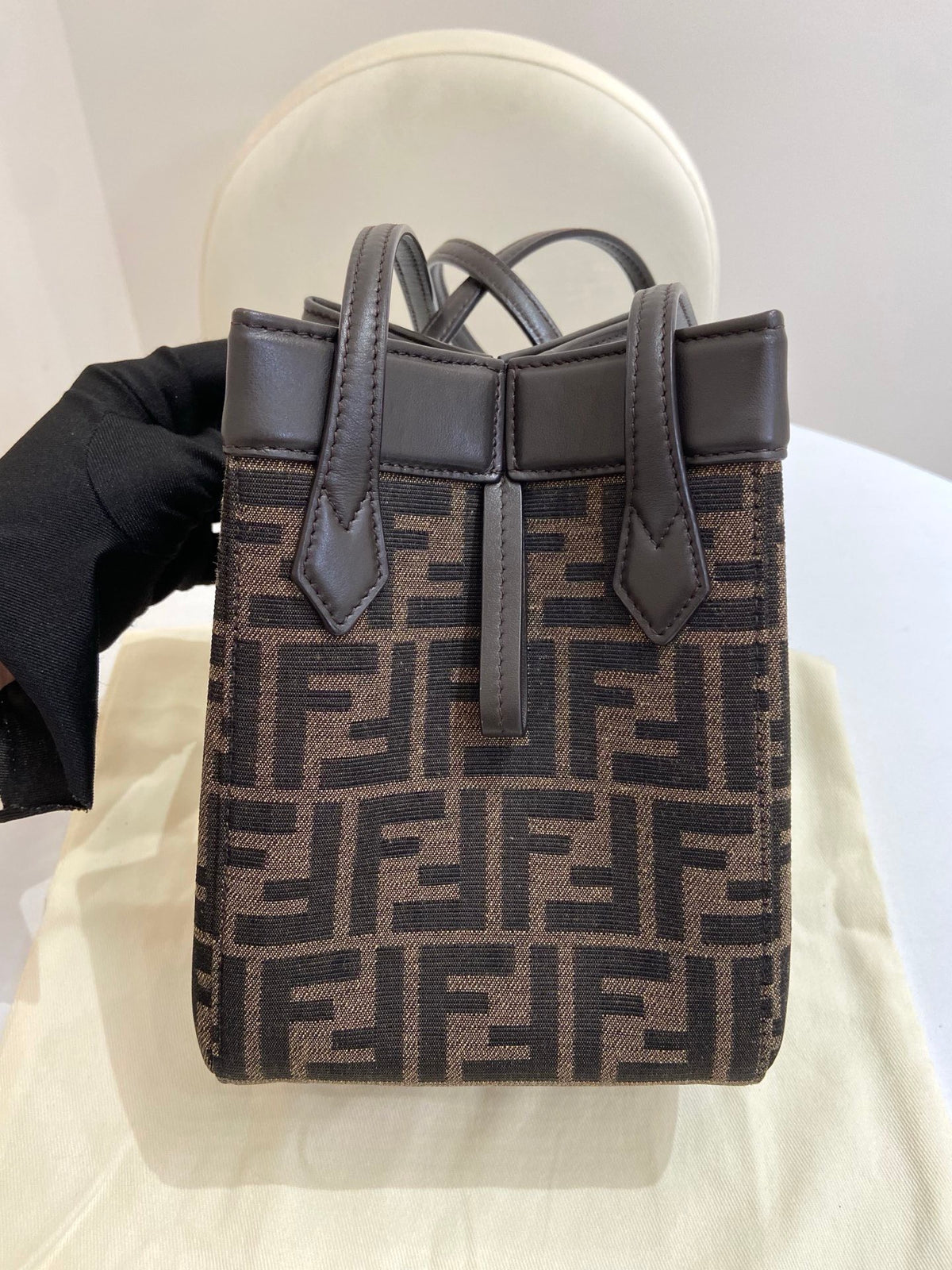 Fendi - Origami - Cloth - Brown - (mini)