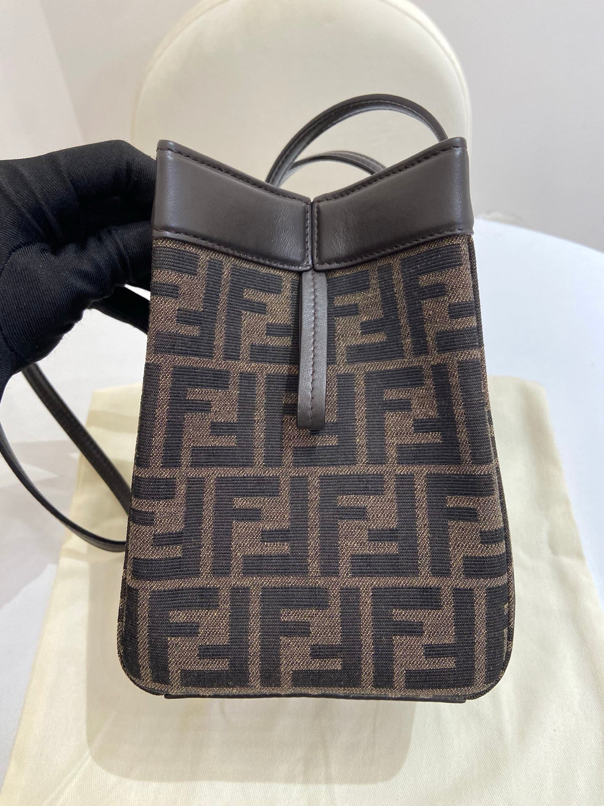Fendi - Origami - Cloth - Brown - (mini)