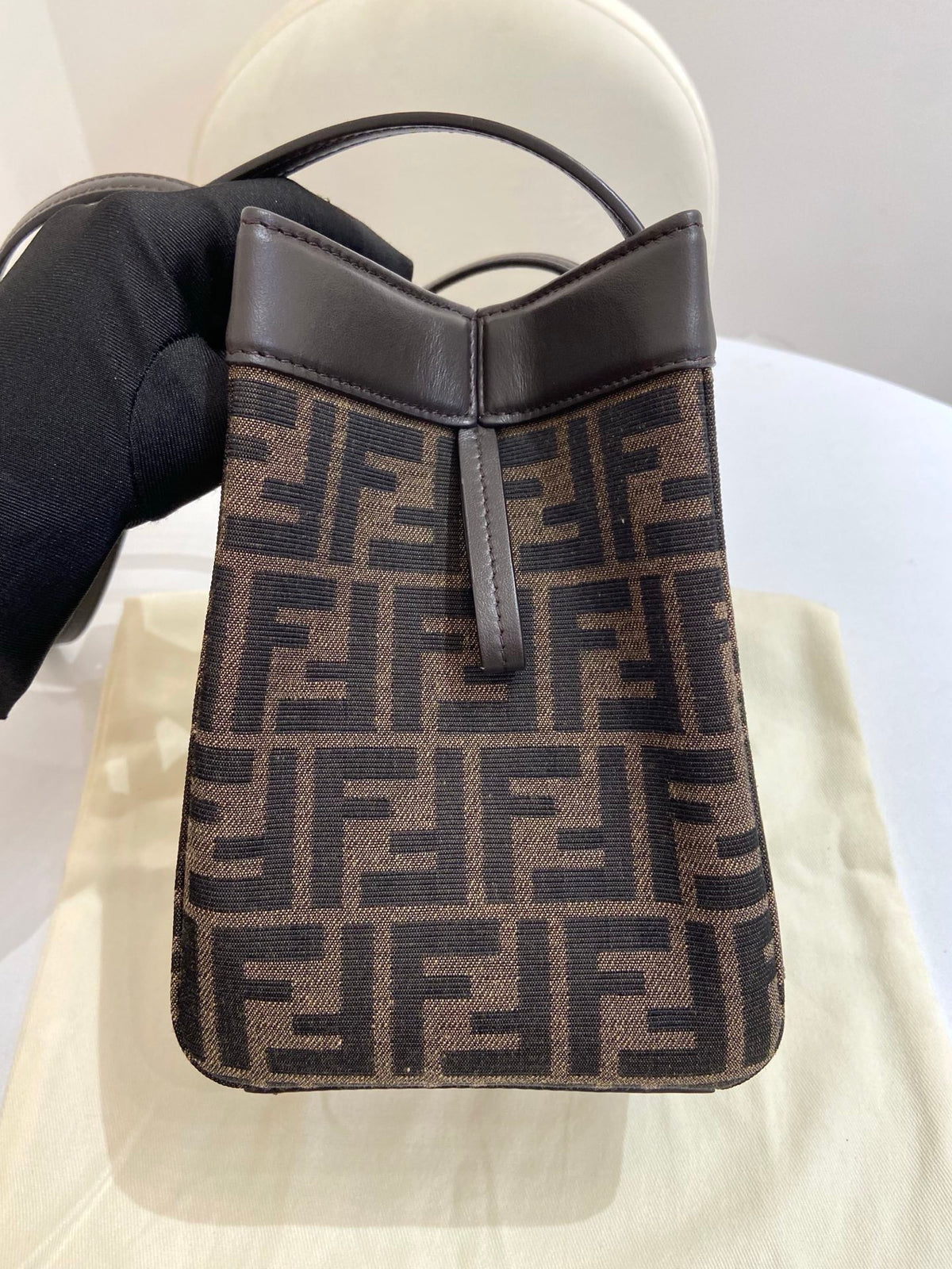 Fendi - Origami - Cloth - Brown - (mini)