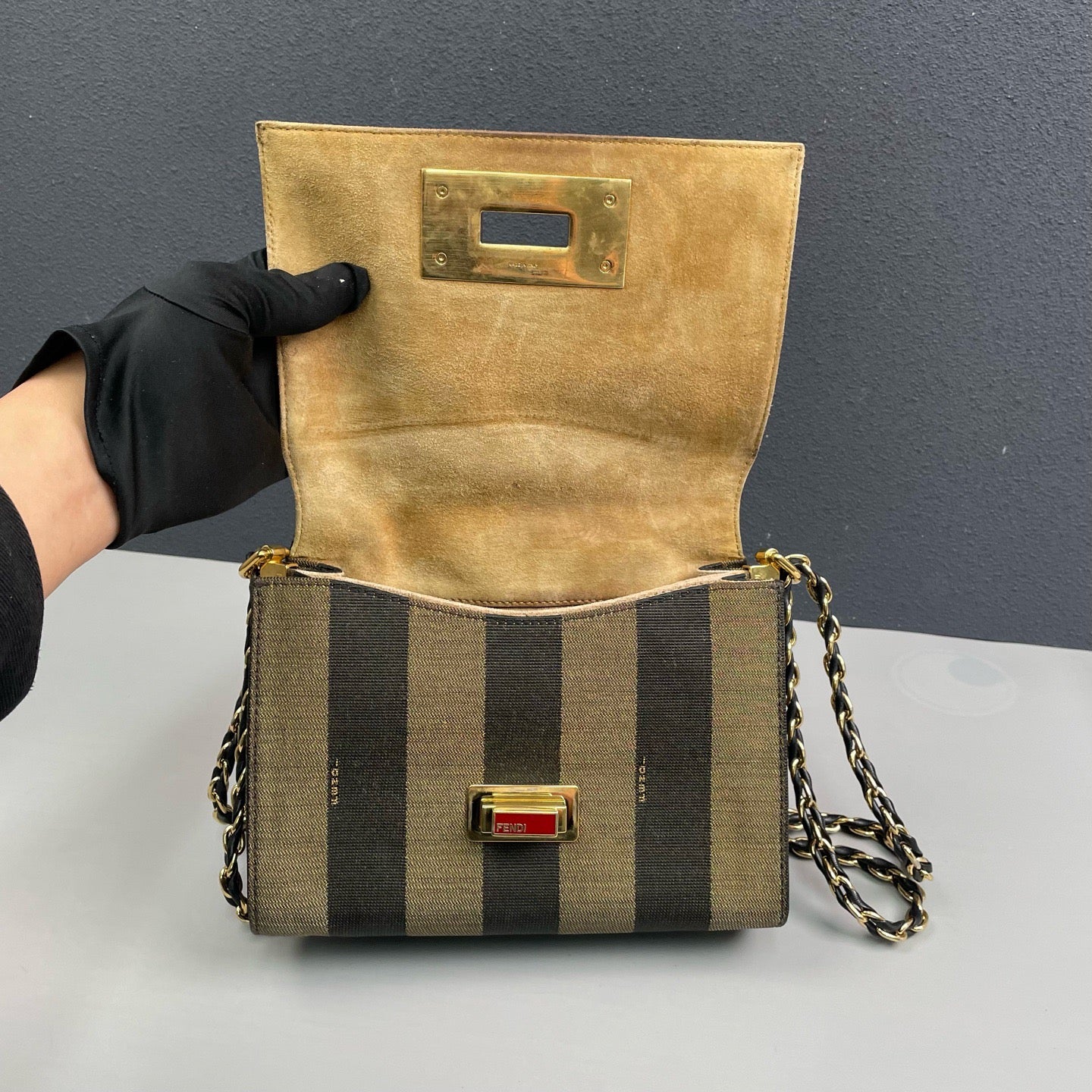 Fendi - Other - Canvas and Leather - Brown - (mini)