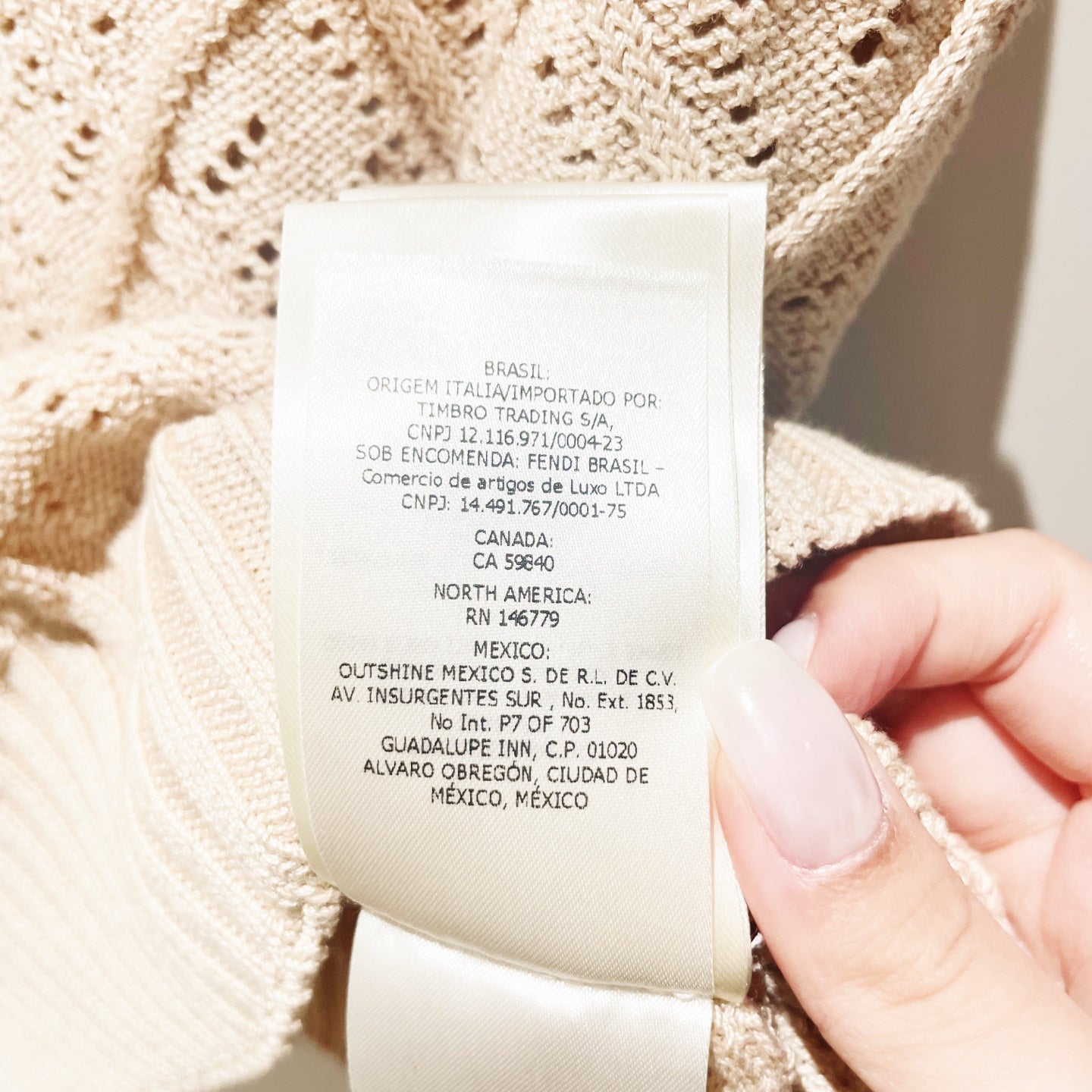 Fendi - Other - Cotton - Beige - (40)