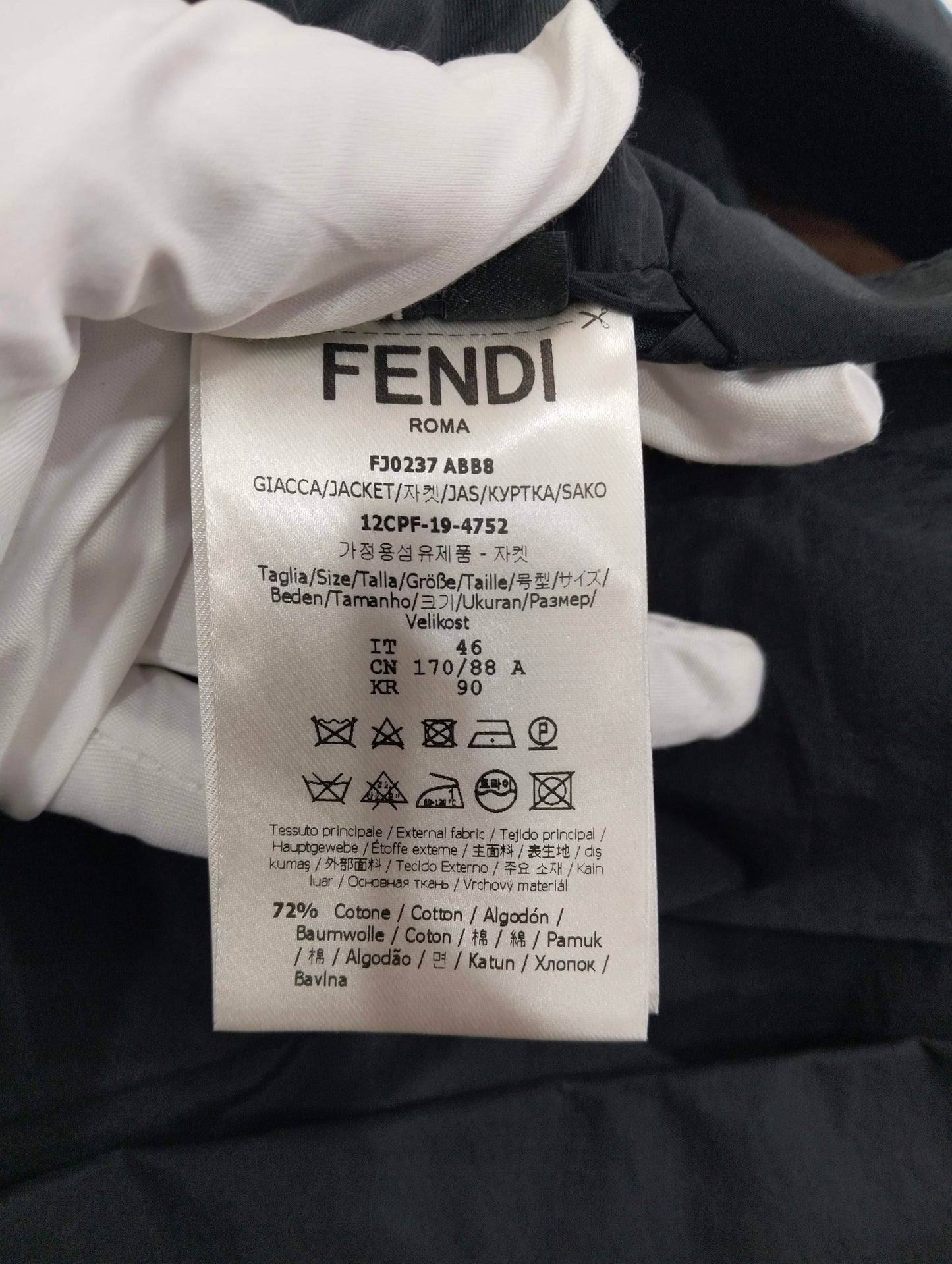 Fendi - Other - Cotton - Black - (46)