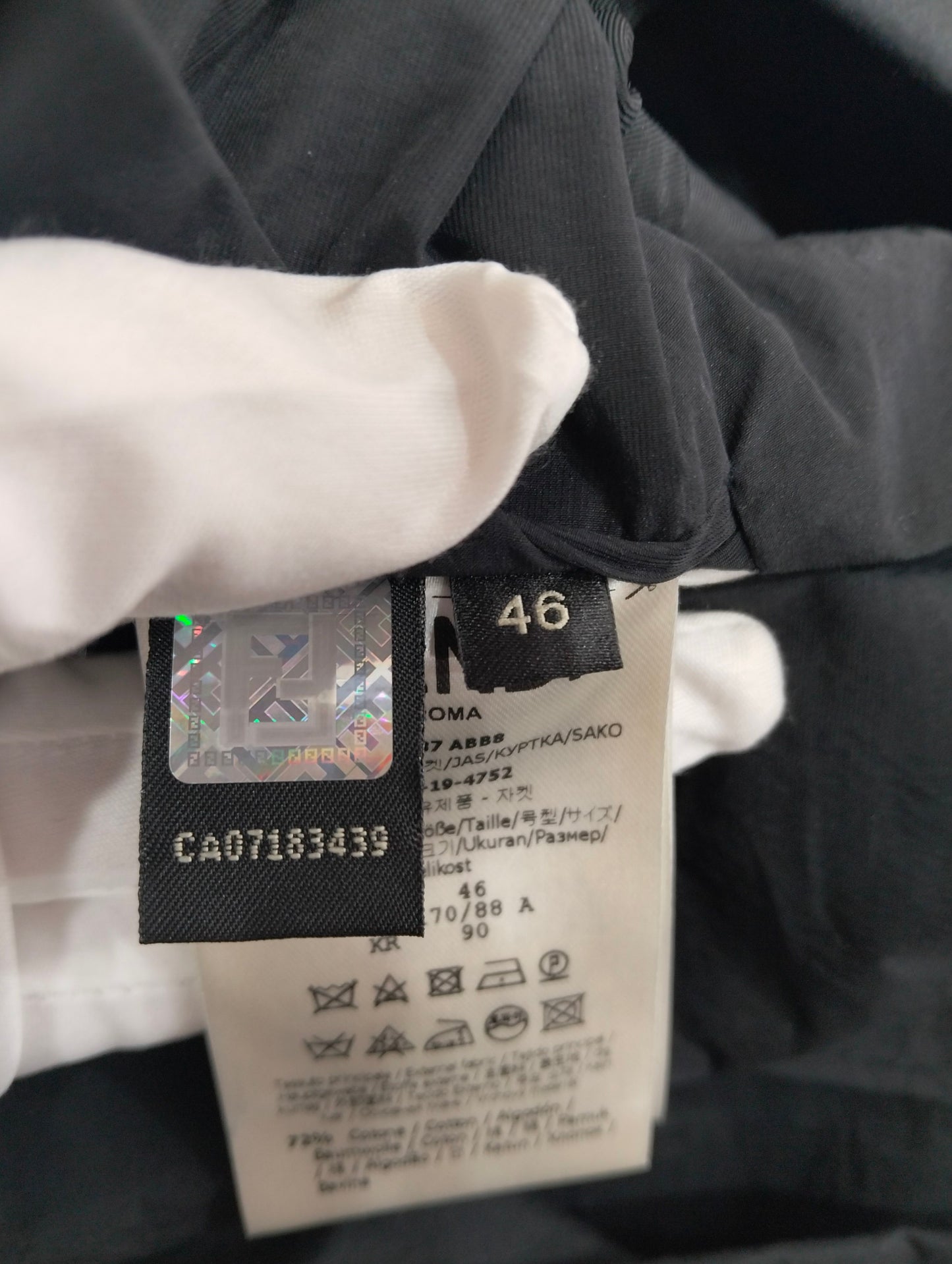 Fendi - Other - Cotton - Black - (46)