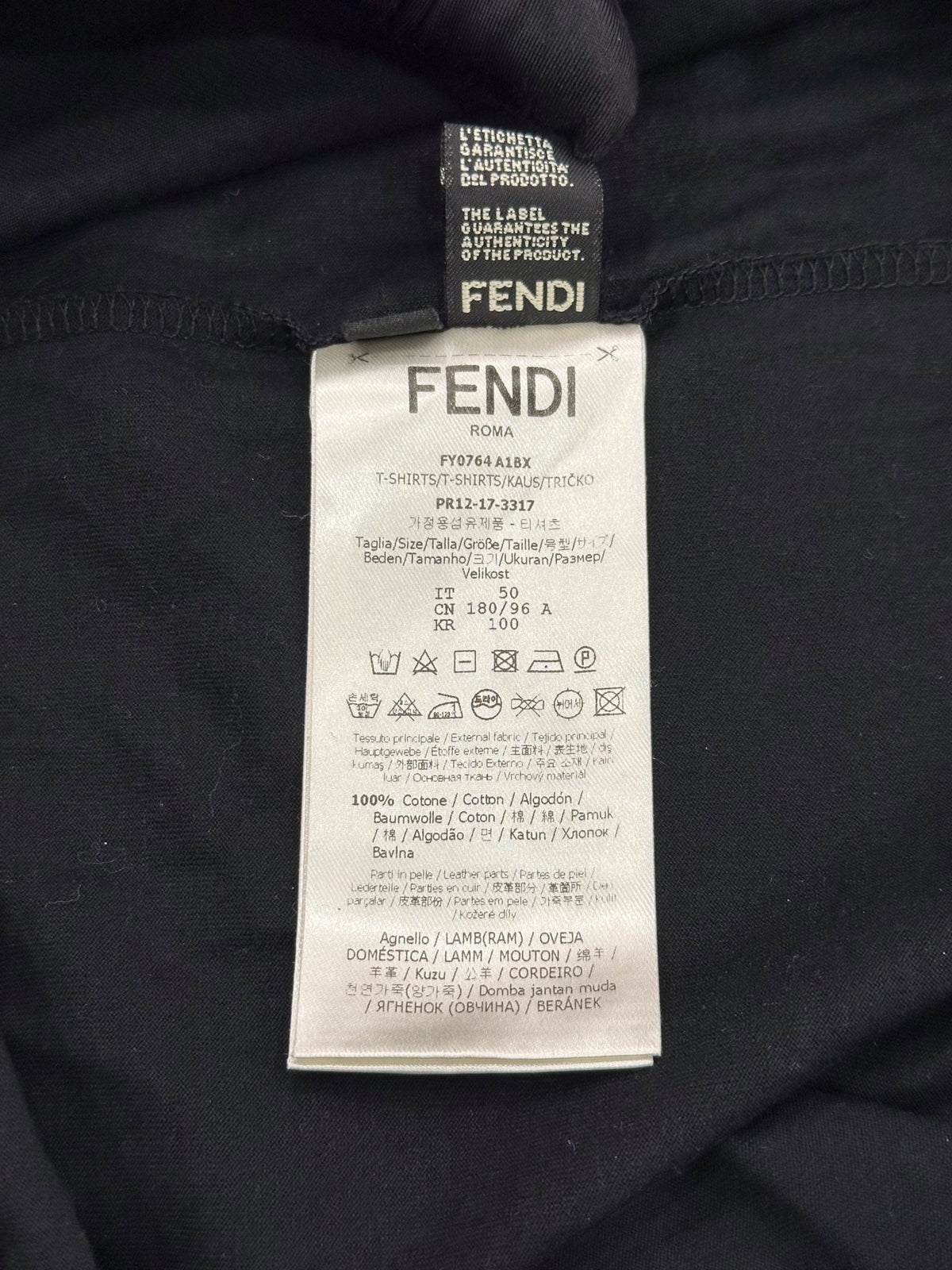 Fendi - Other - Cotton - Black - (50)