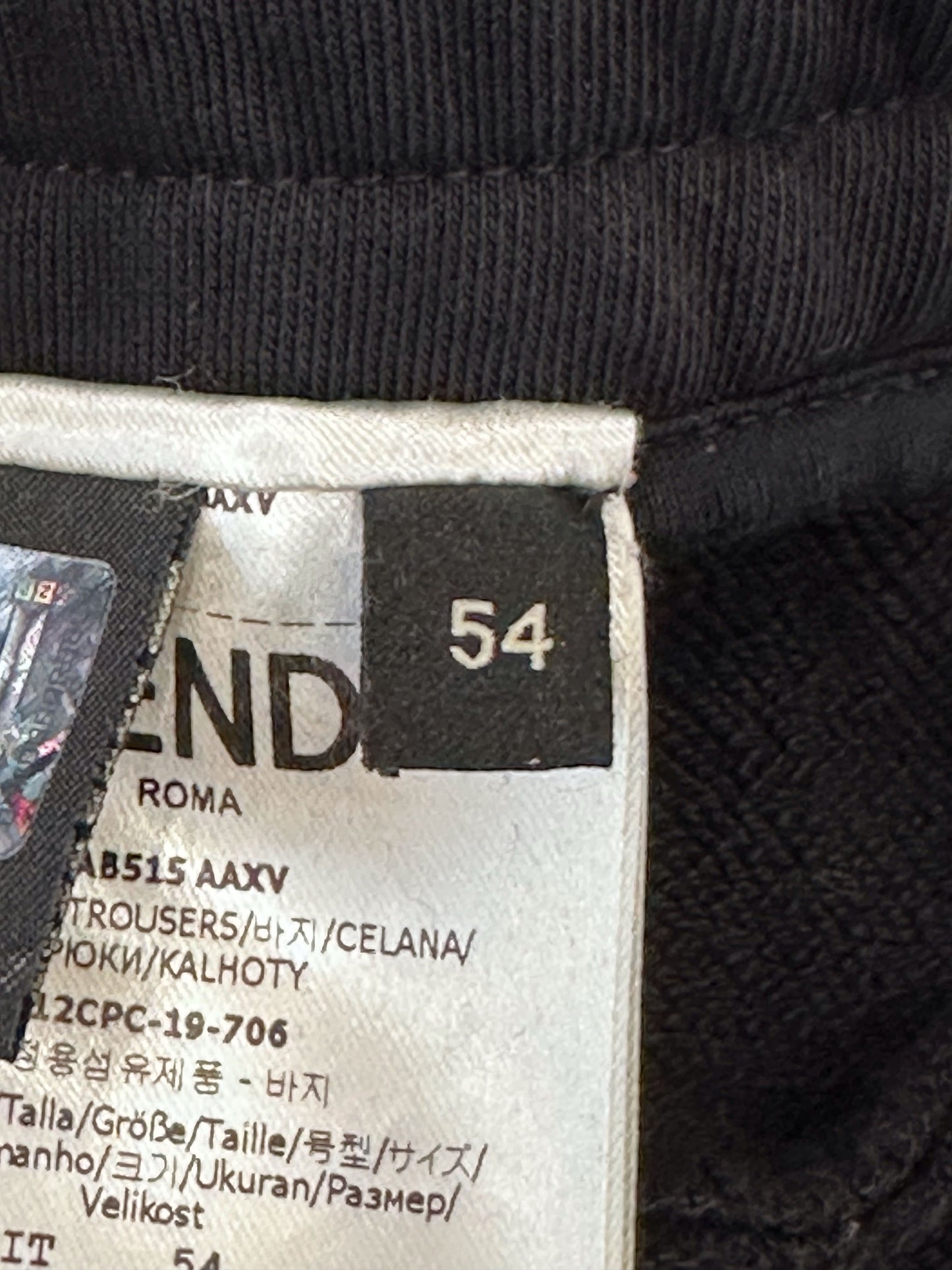 Fendi - Other - Cotton - Black - (54)