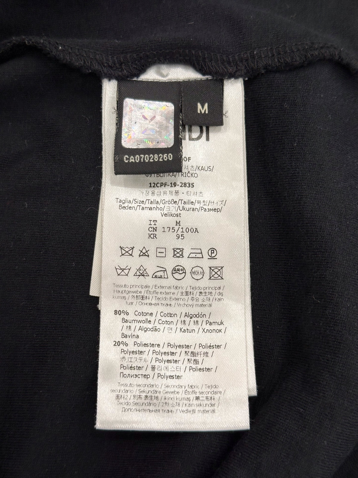 Fendi - Other - Cotton - Black - (M)