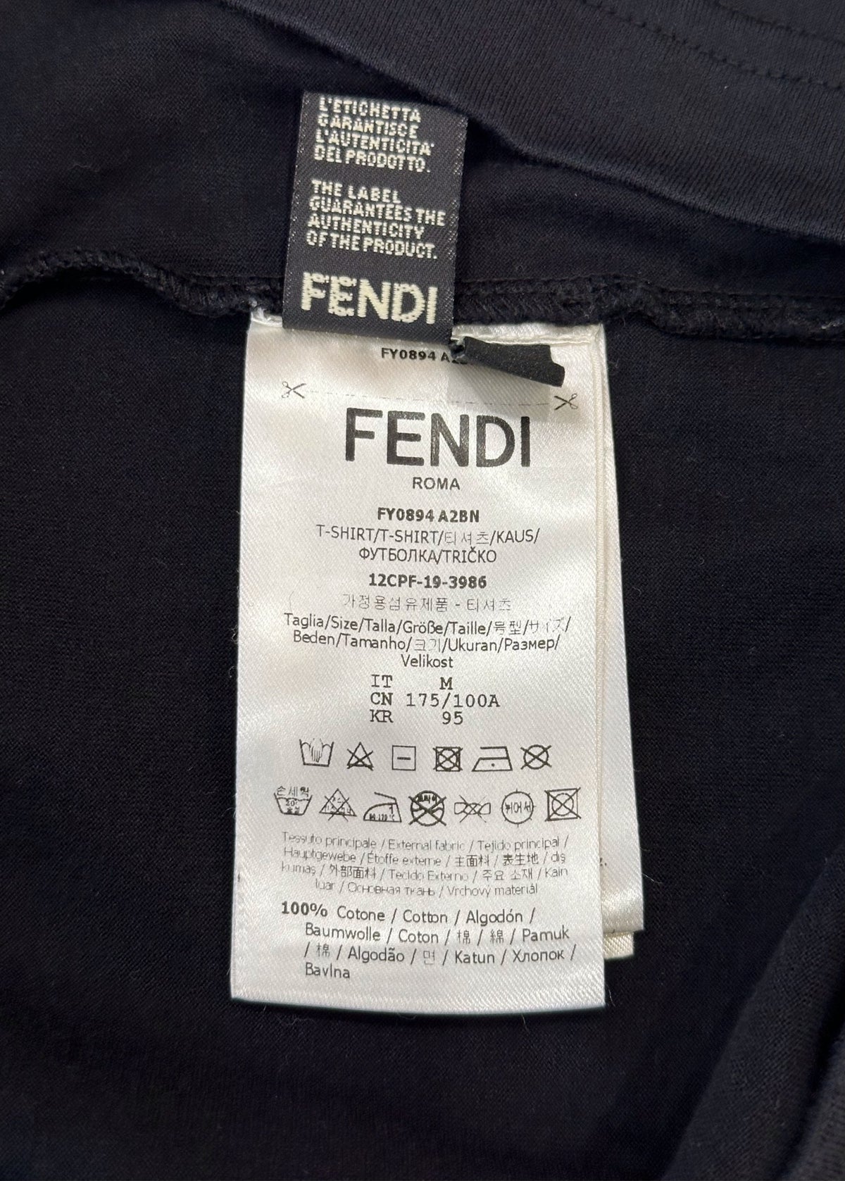 Fendi - Other - Cotton - Black - (M)