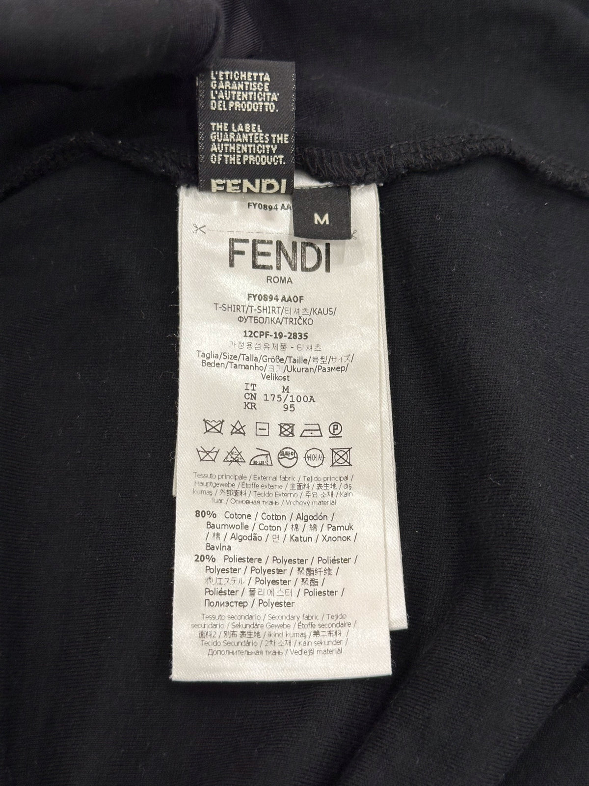 Fendi - Other - Cotton - Black - (M)