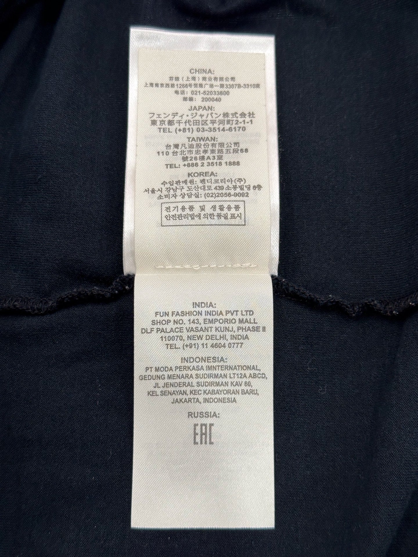 Fendi - Other - Cotton - Black - (M)