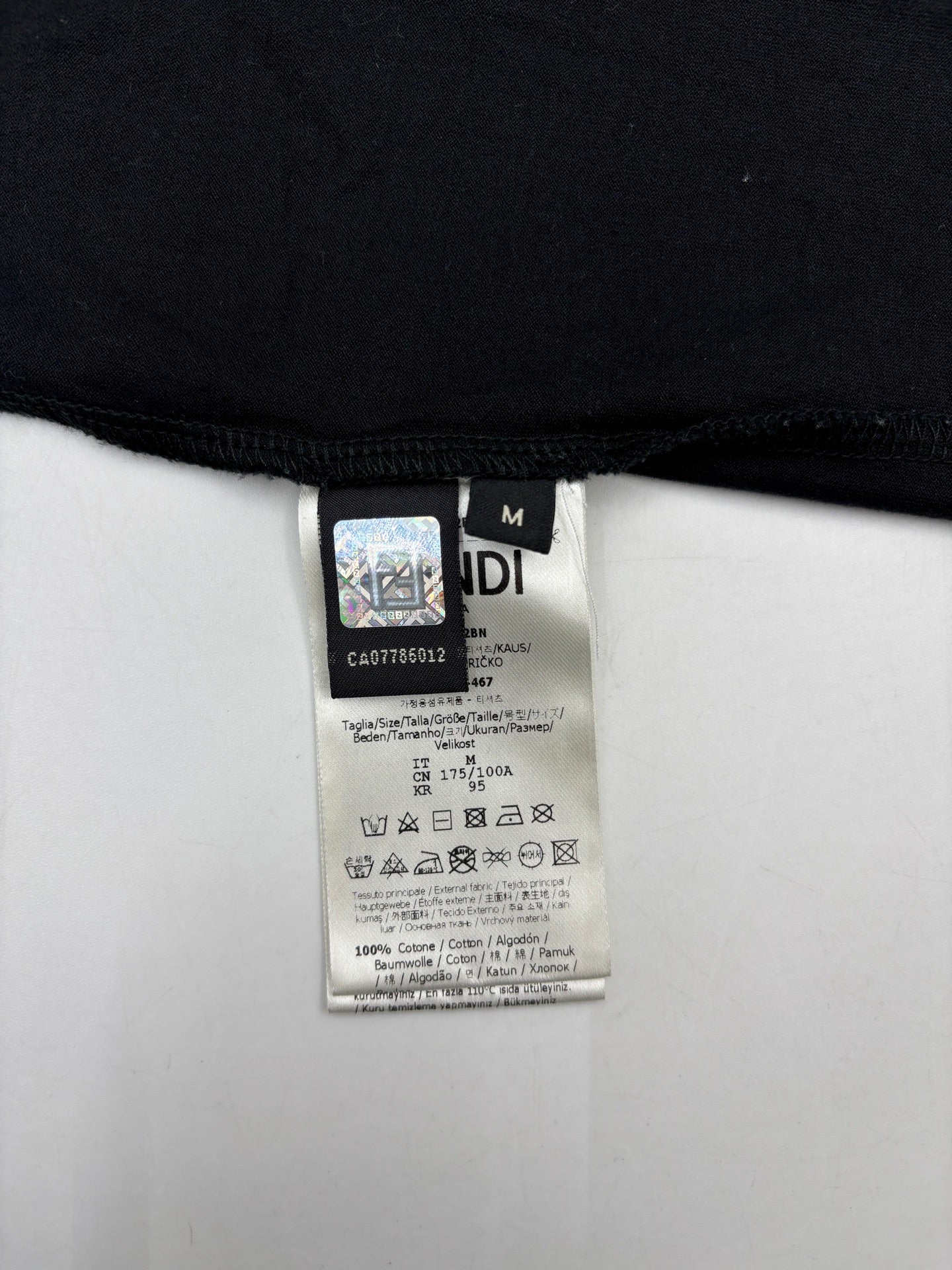 Fendi - Other - Cotton - Black - (M)