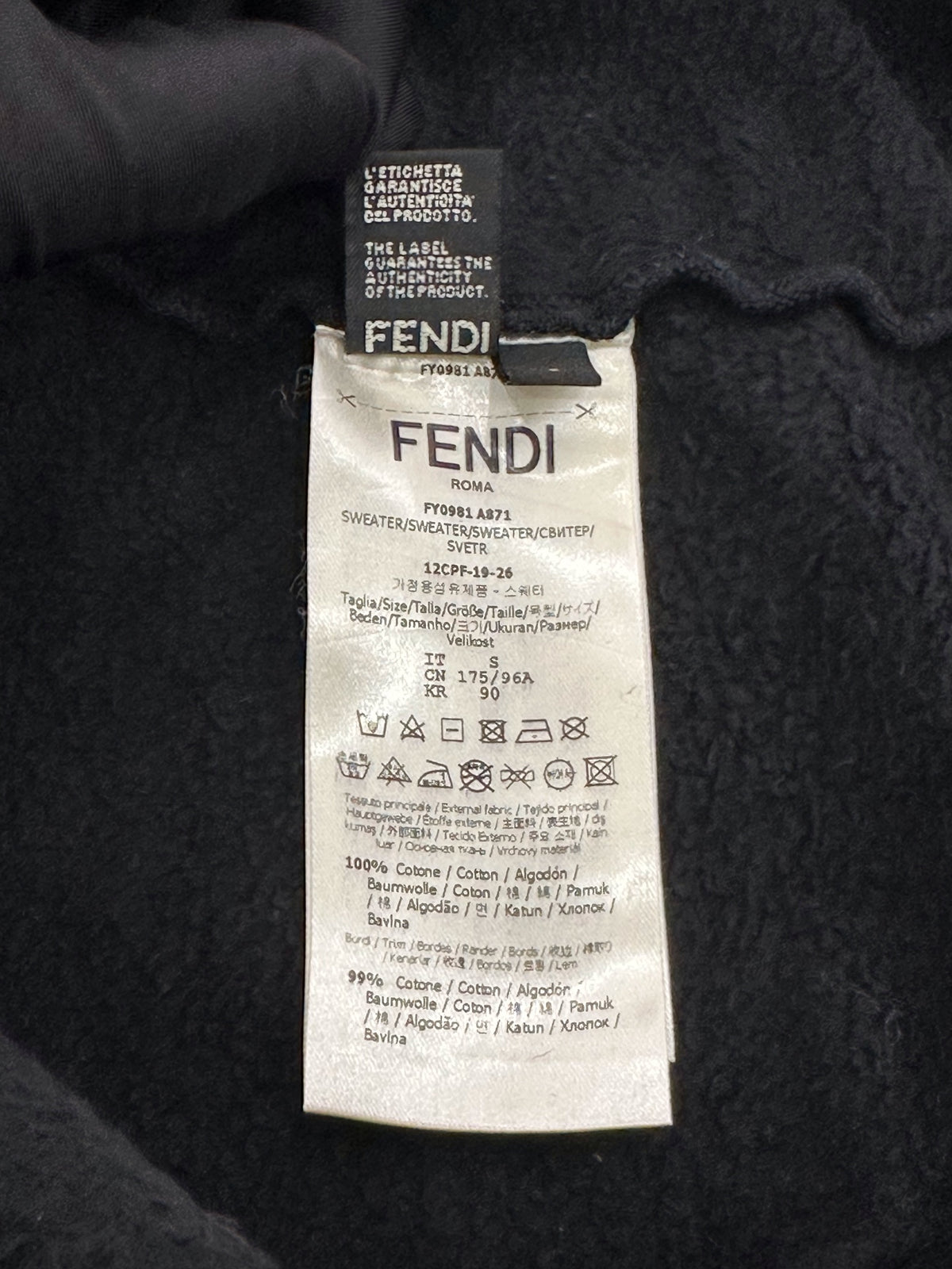 Fendi - Other - Cotton - Black - (S)