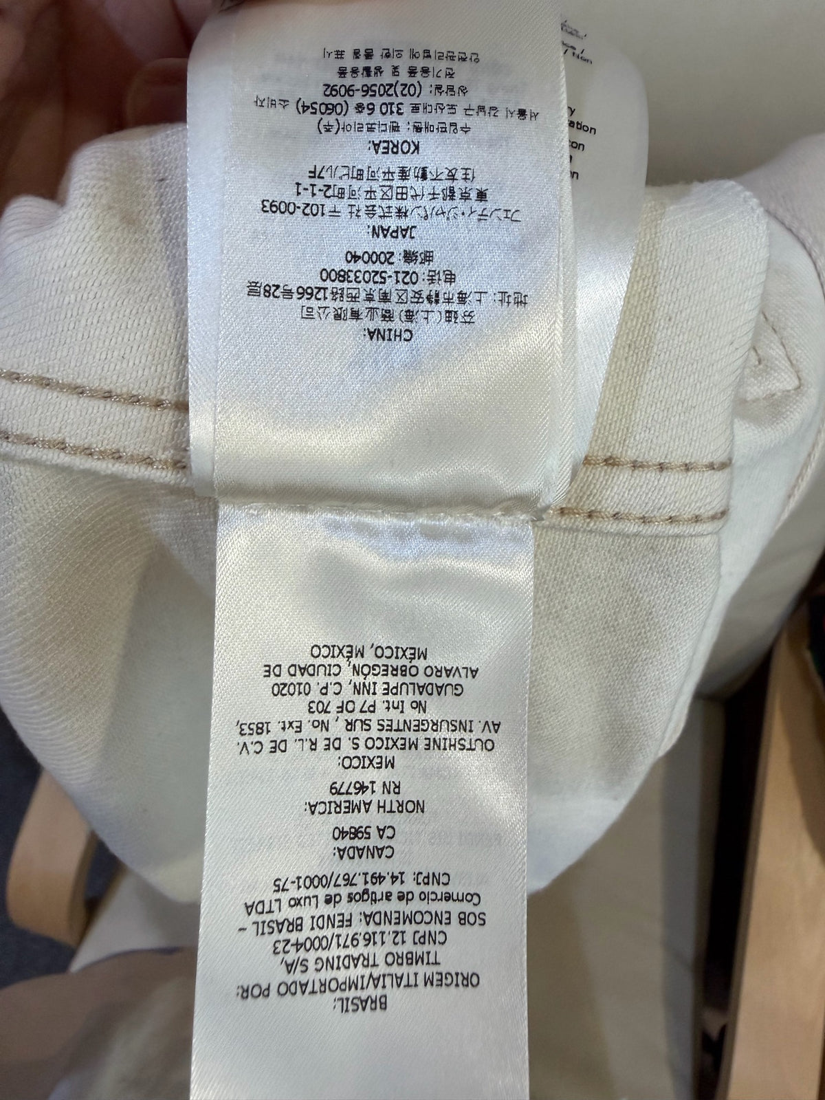 Fendi - Other - Denim - Jeans - Beige - (32)