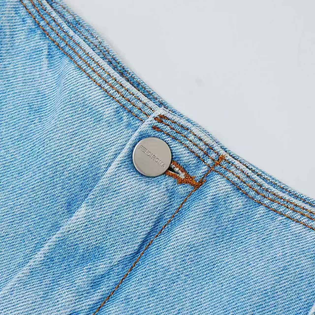 Fendi - Other - Denim - Jeans - Blue - (38)